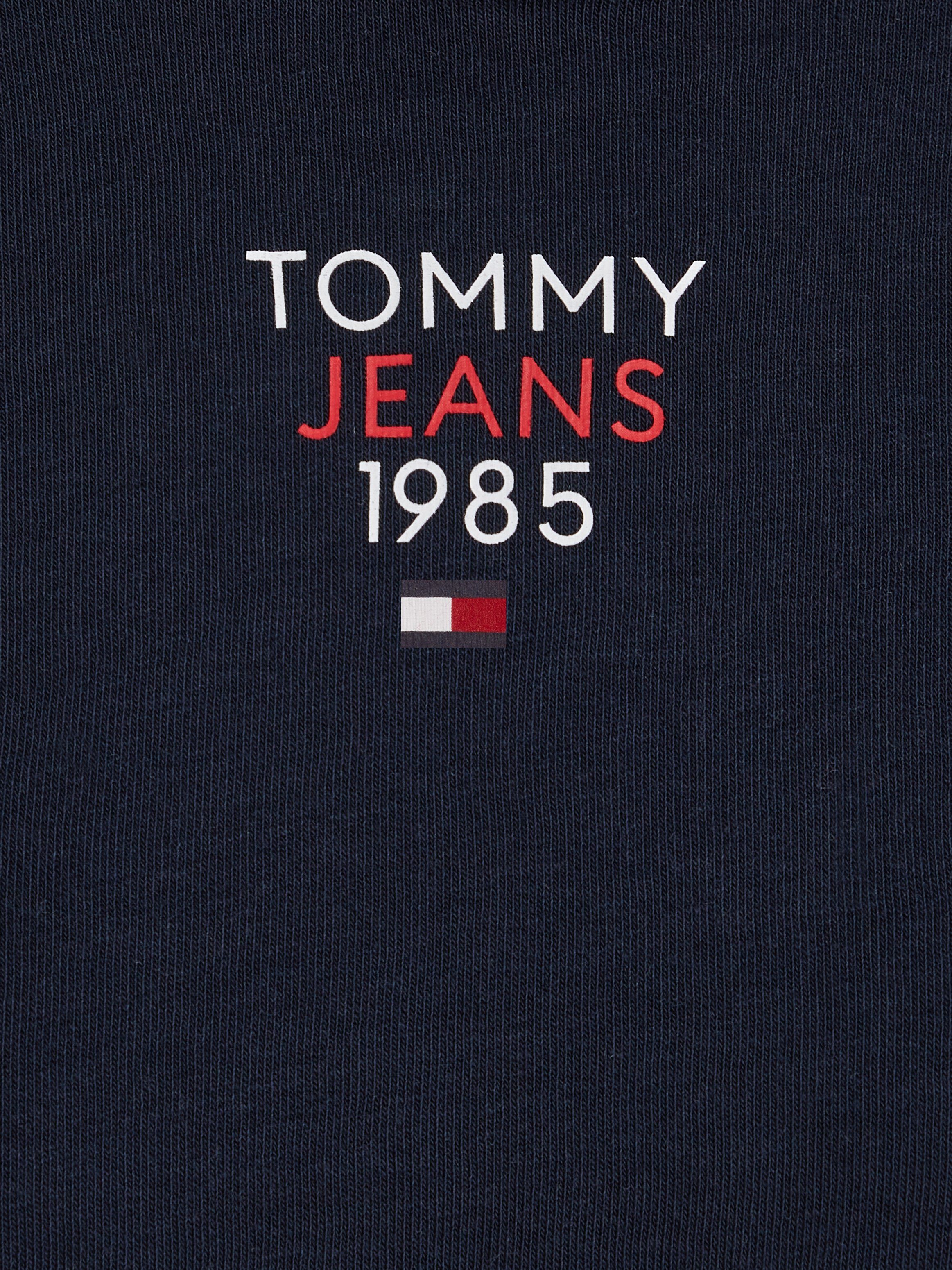 Stickerei Dark_Night_Navy EXT RLX Kapuzensweatshirt LOGO1 Tommy Jeans HOOD TJW mit Markenlabel ESSENTIAL