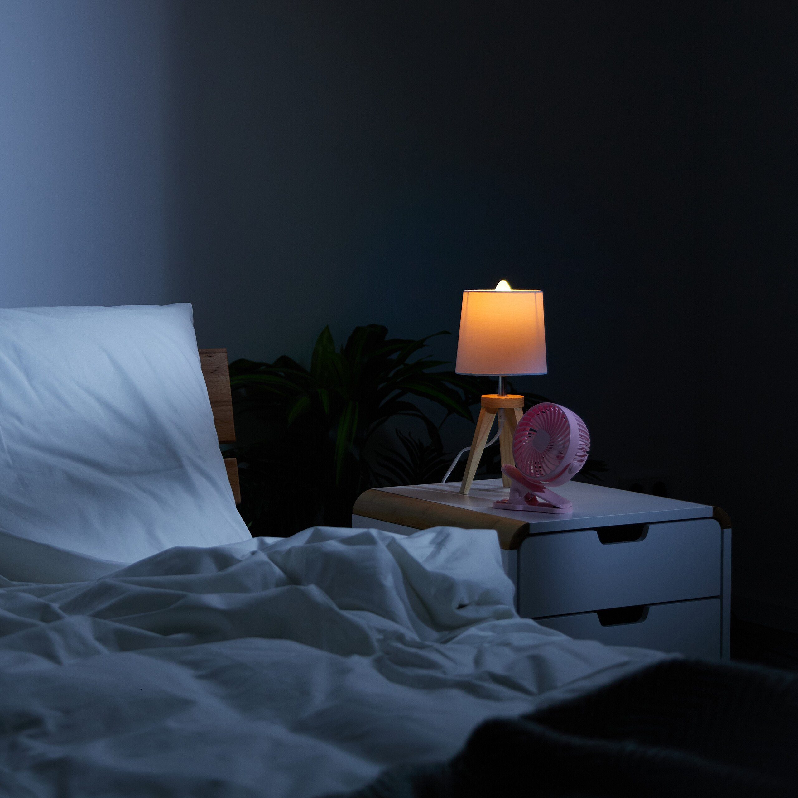 relaxdays Tischventilator Ventilator klein 3 Stufen, günstig online kaufen