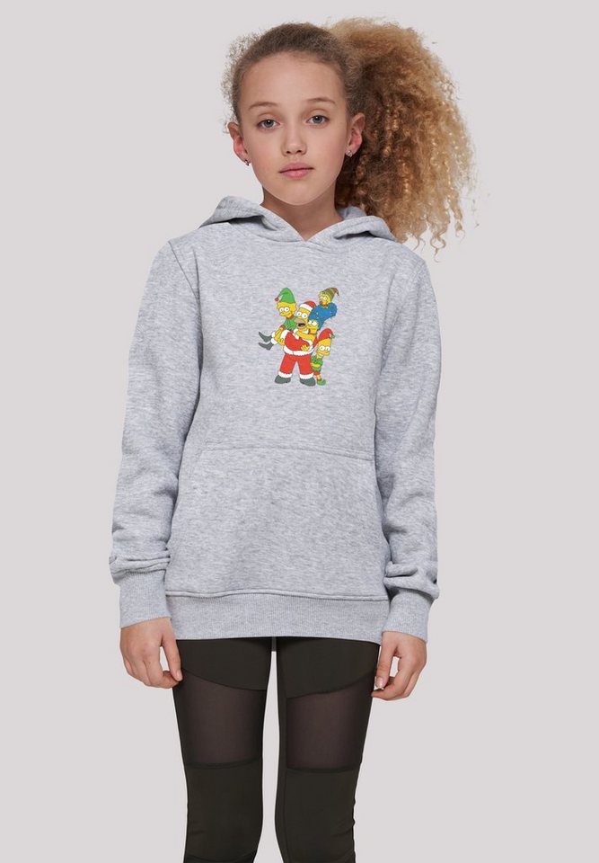 F4NT4STIC Kapuzenpullover The Simpsons Christmas Weihnachten Family Print,  Offiziell lizenzierter The Simpsons Hoodie