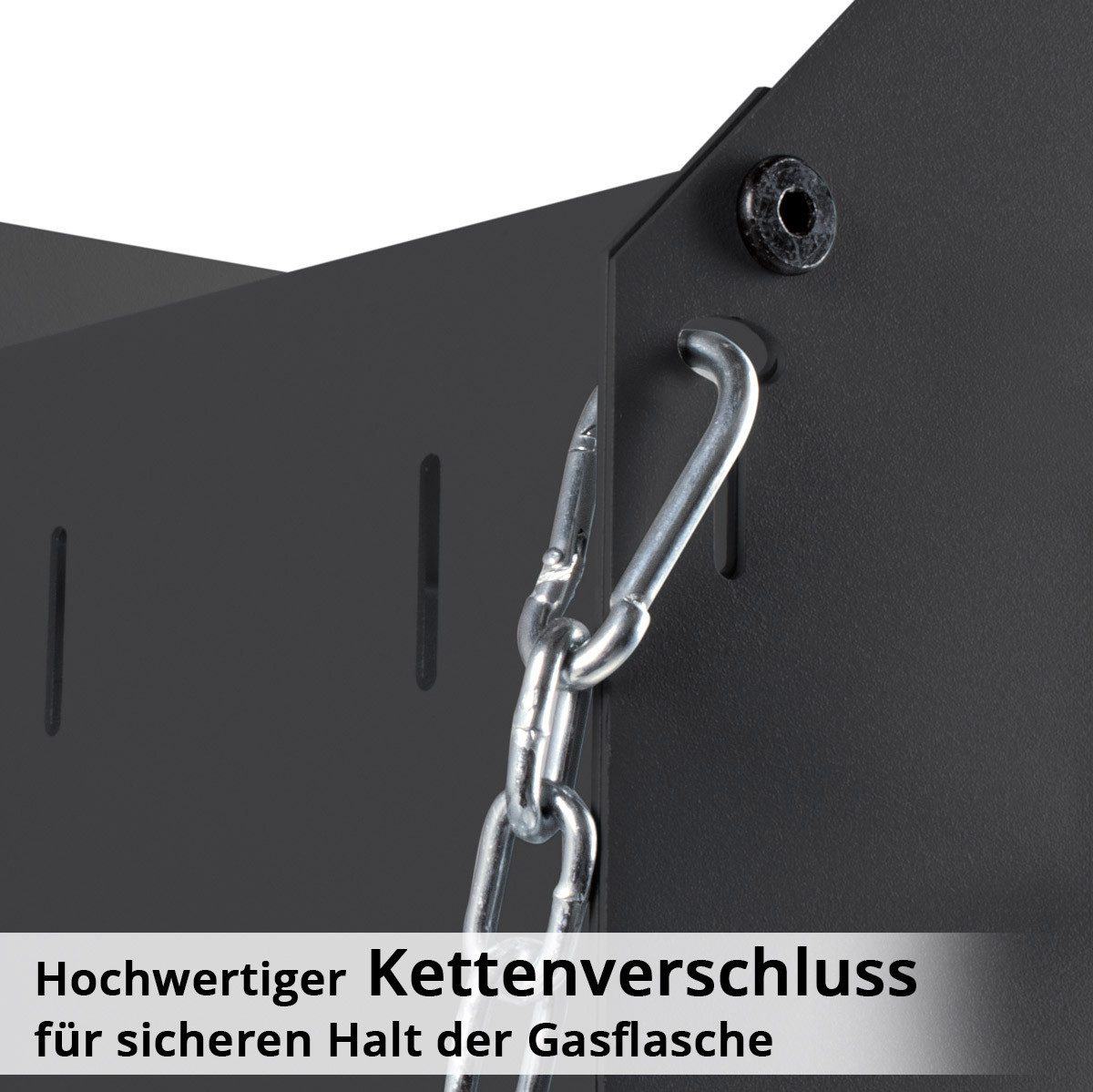 STAHLWERK Werkstattwagen Schweißwagen mit 1,5 mm Wandstärke mit Halterung für Schläuche, (1-tlg)