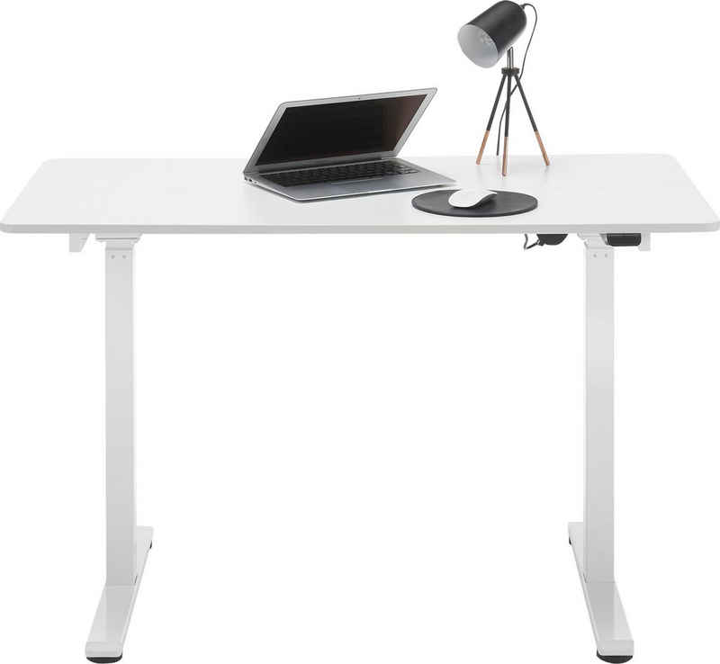 MCA furniture Schreibtisch Nakuru, elektrisch höhenverstellbar von 72-122 cm, Breite 120 cm