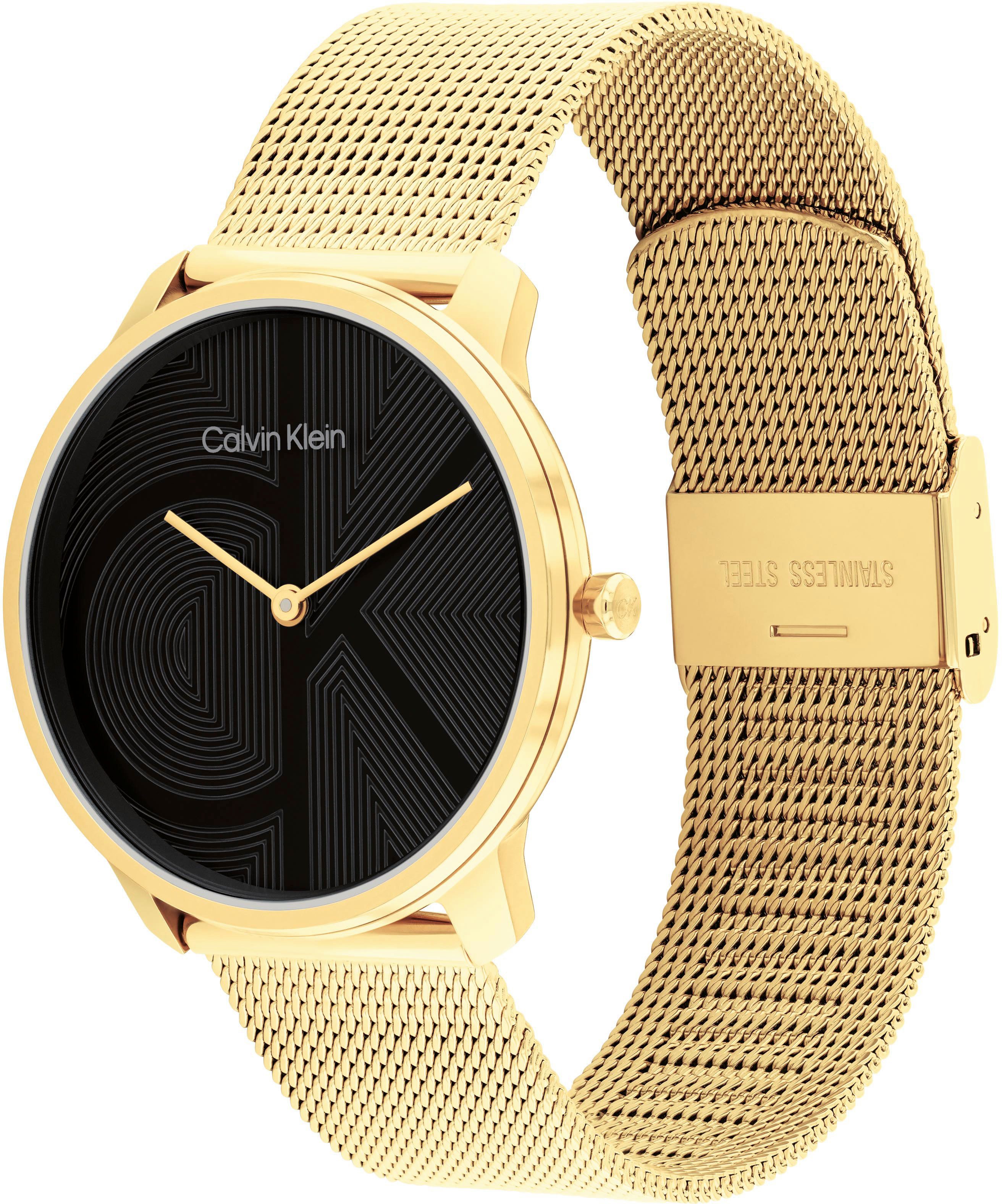 Calvin Klein Quarzuhr CK ICONIC 35 mm 25300016, Armbanduhr, Damenuhr, Edels günstig online kaufen