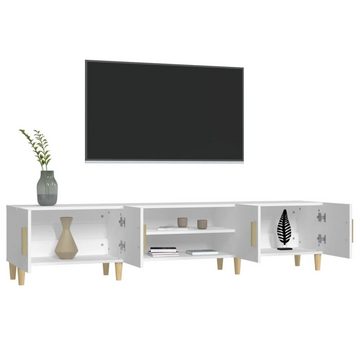 vidaXL TV-Schrank TV-Schrank Weiß 180x31,5x40 cm Holzwerkstoff (1-St)