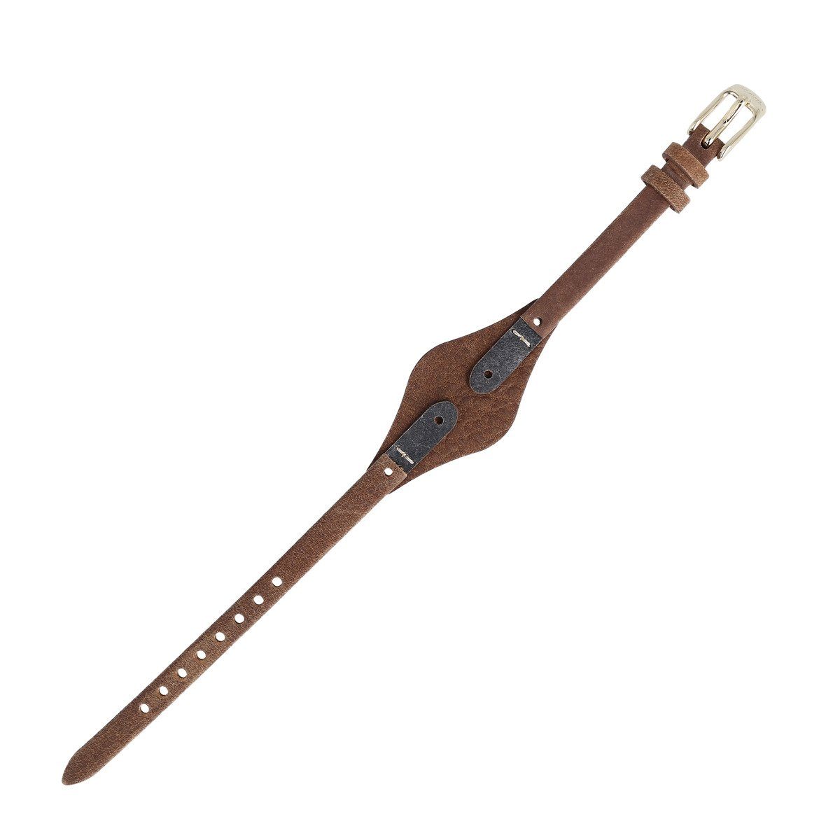 Fossil Uhrenarmband 8mm Leder Braun ES-3264 LB-ES3264 günstig online kaufen