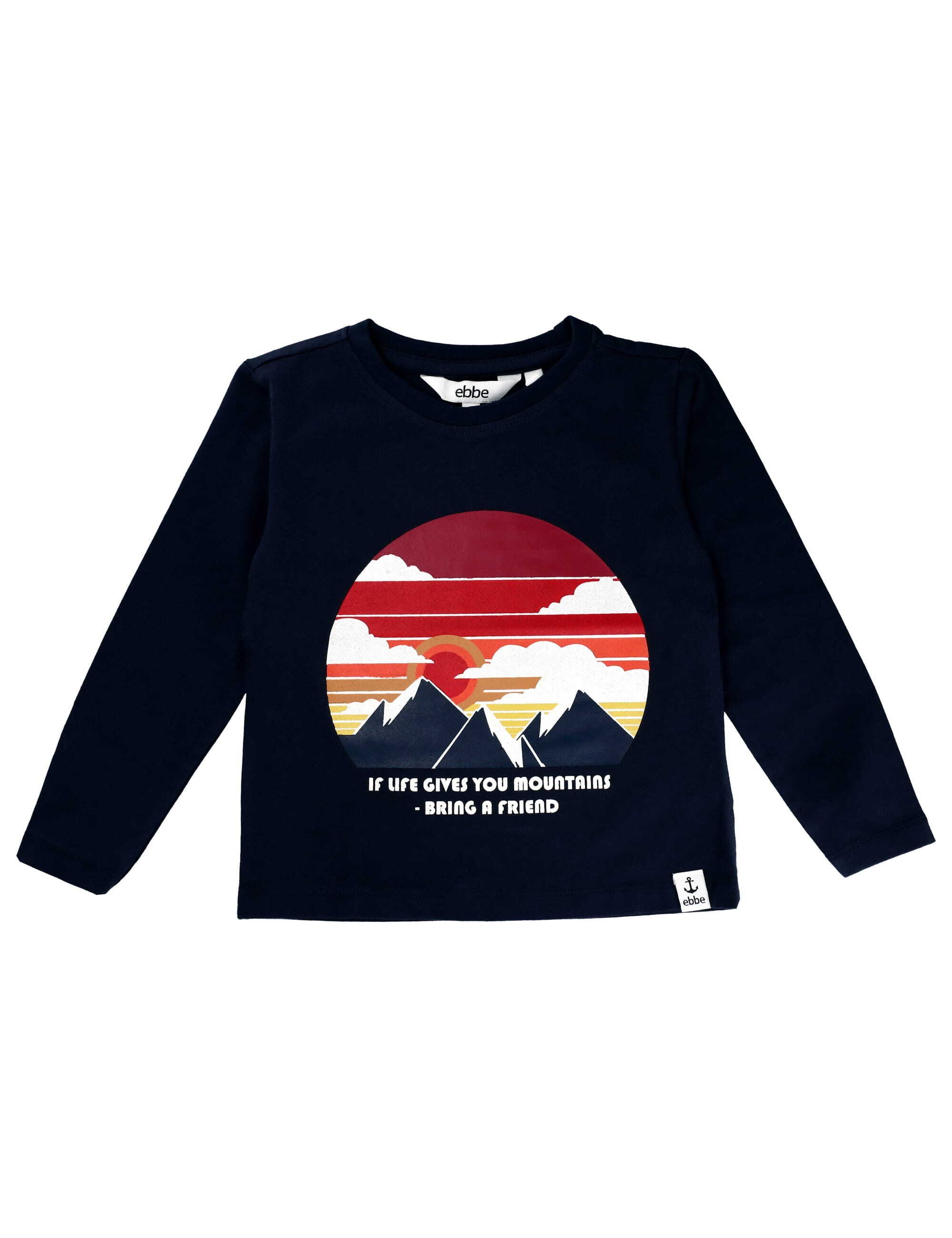 ebbe kids Langarmshirt Langarmshirt (1-tlg) Wild navy