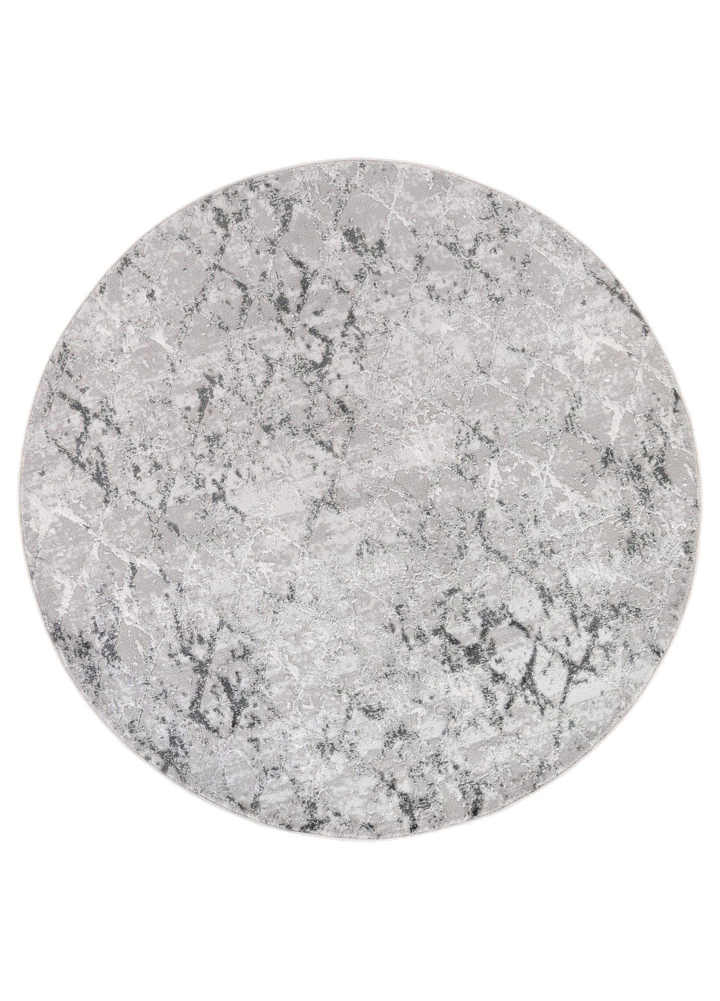 Tapiso Teppich SKY, rund, Höhe: 12 mm, Wohnzimmer, Schlafzimmer, modern Des günstig online kaufen