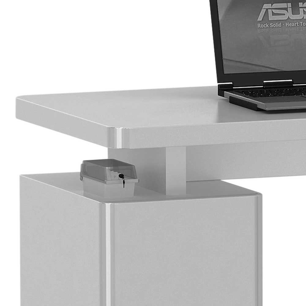 Pharao24 Schreibtisch Charly, mit Stauraum