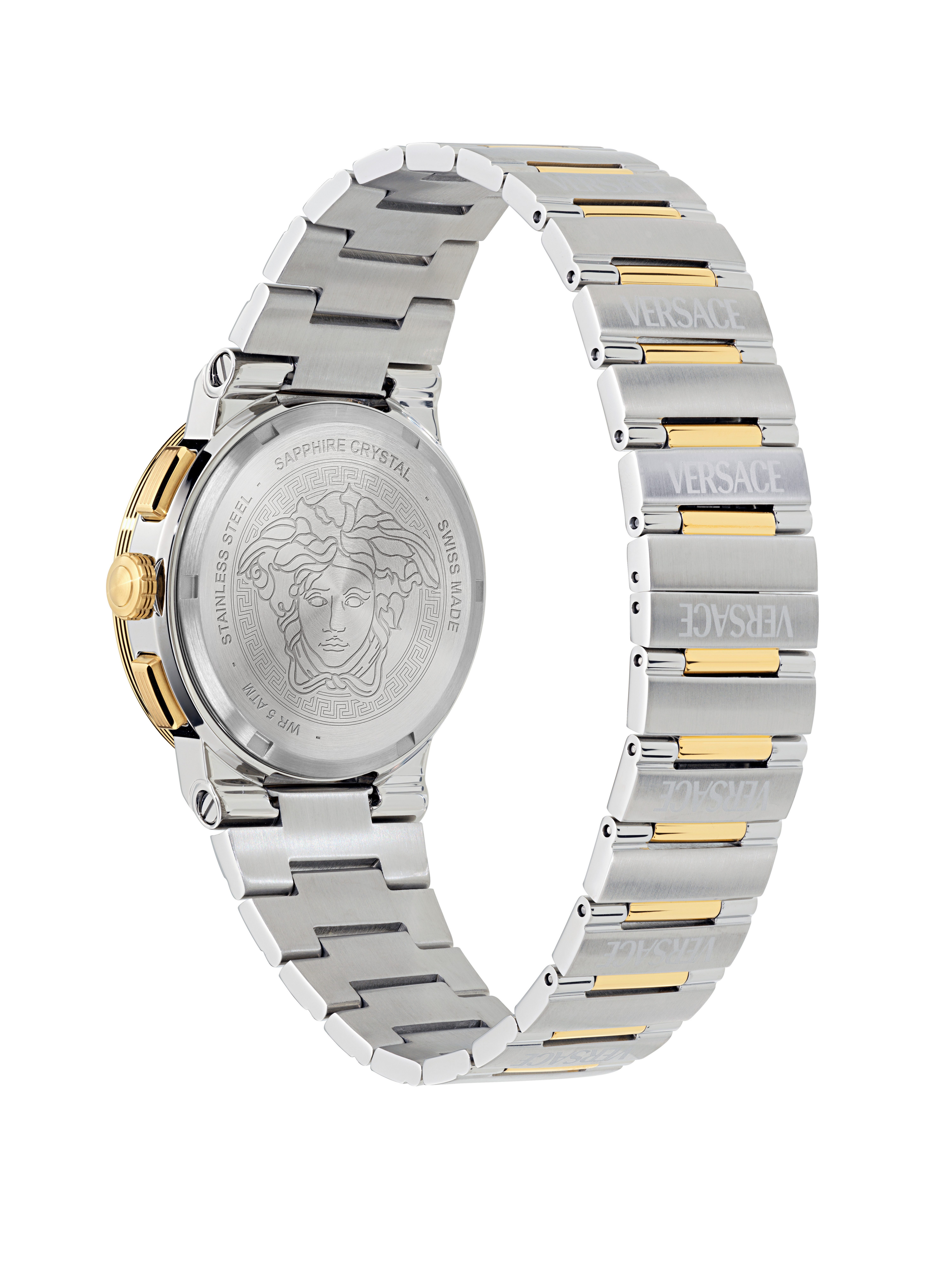 Versace Chronograph GRECA LOGO CHRONO RESTYLE VEKMA0425, Quarzuhr, Armbanduhr, Damenuhr, Herrenuhr, Swiss Made