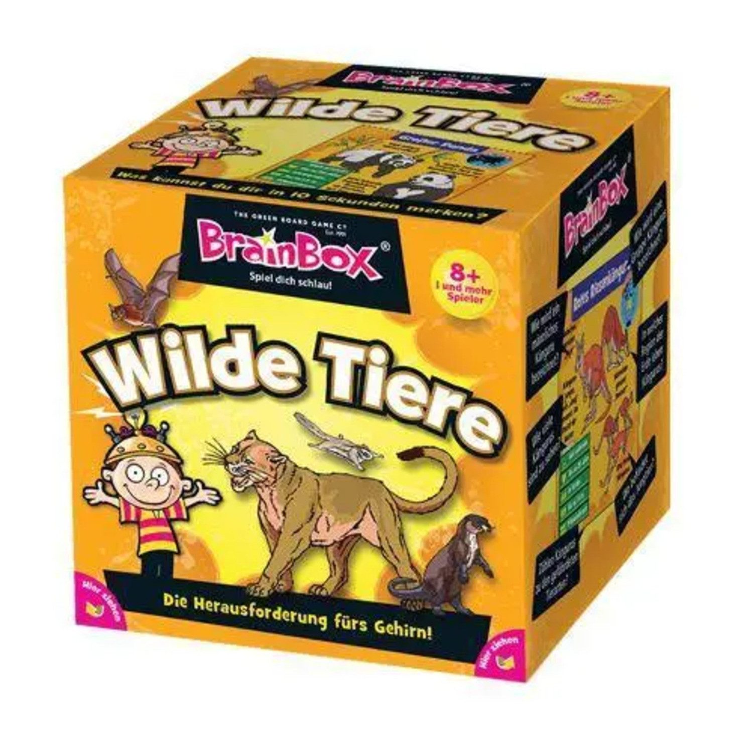 BrainBox Spiel BrainBox - Wilde Tiere