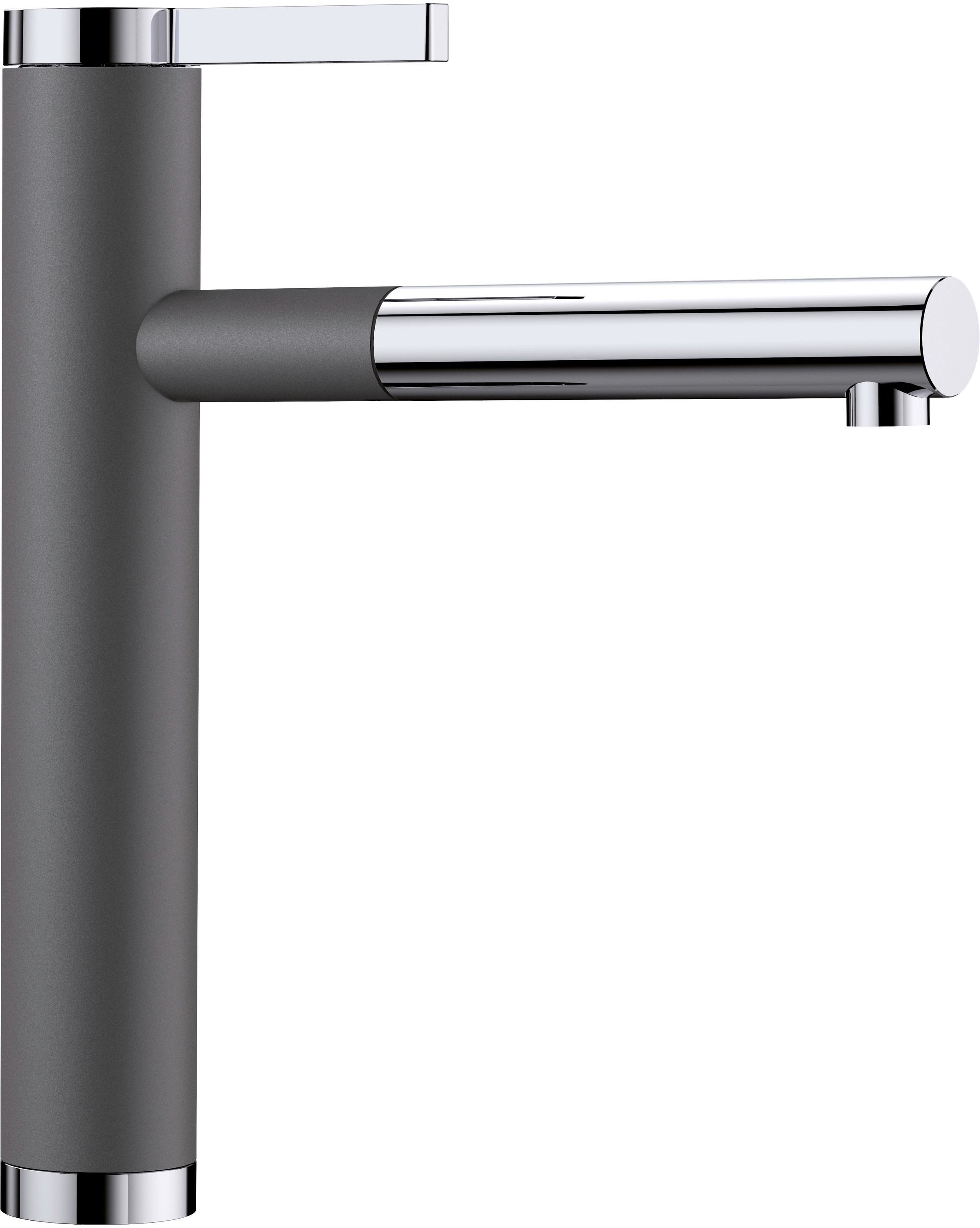 BLANCO Urbena Küchenarmatur 526932 – Pull-Down Auslauf, 1,5 GPM, Chrom/Weichweiß, Aus Massivem Messing
