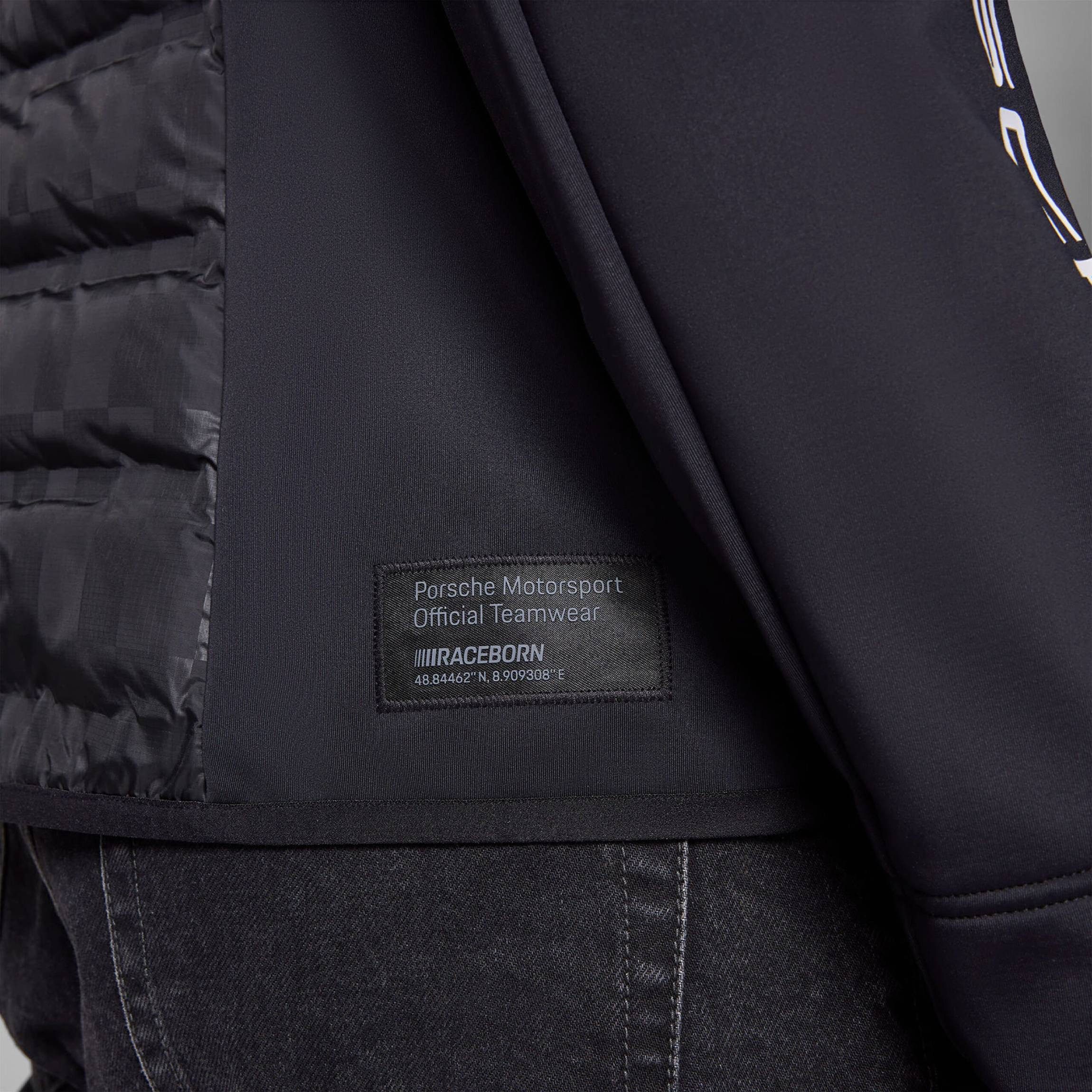 Porsche Motorsport Hybridjacke Team schwarz