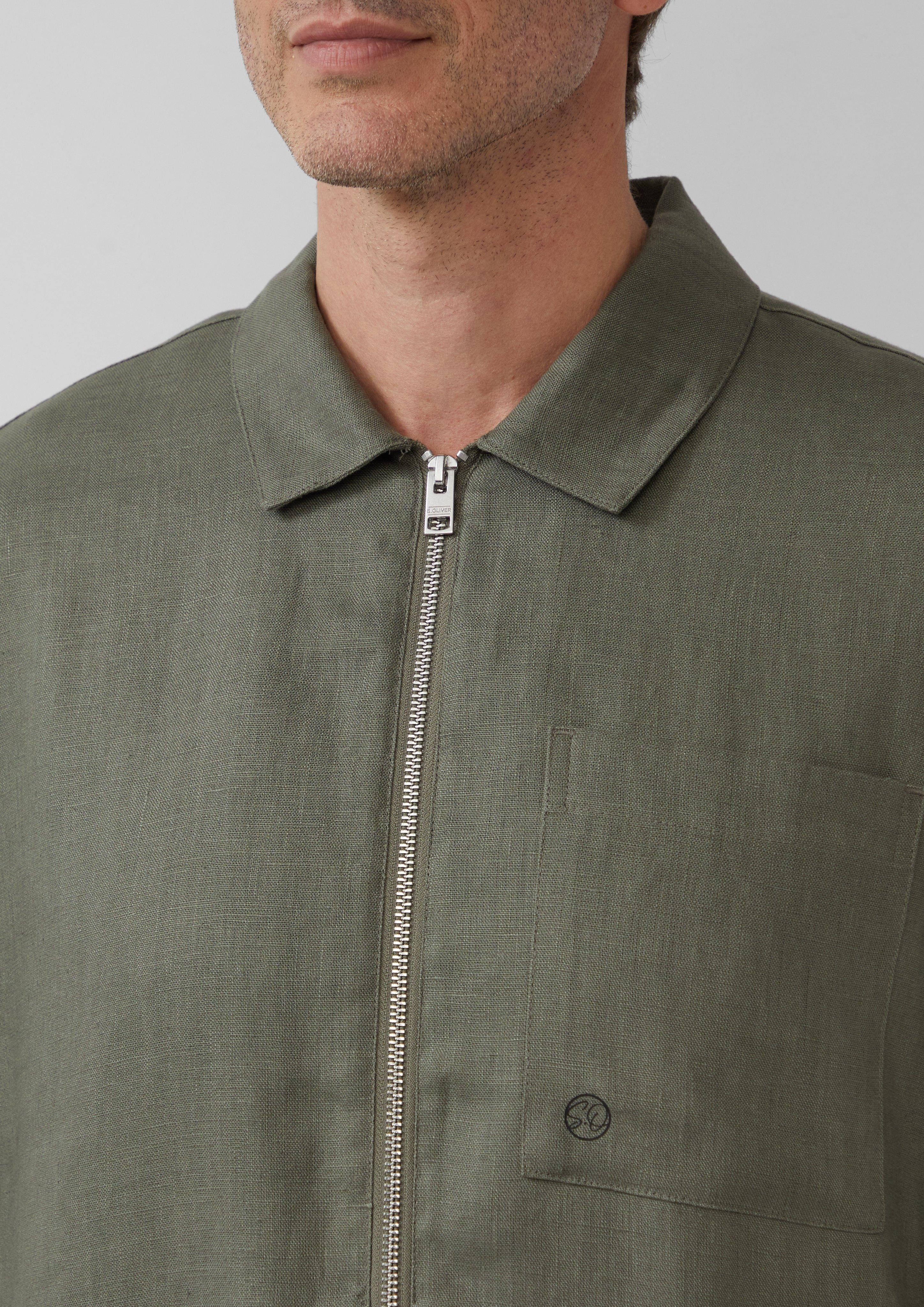 s.Oliver BLACK LABEL Outdoorjacke Overshirt aus günstig online kaufen