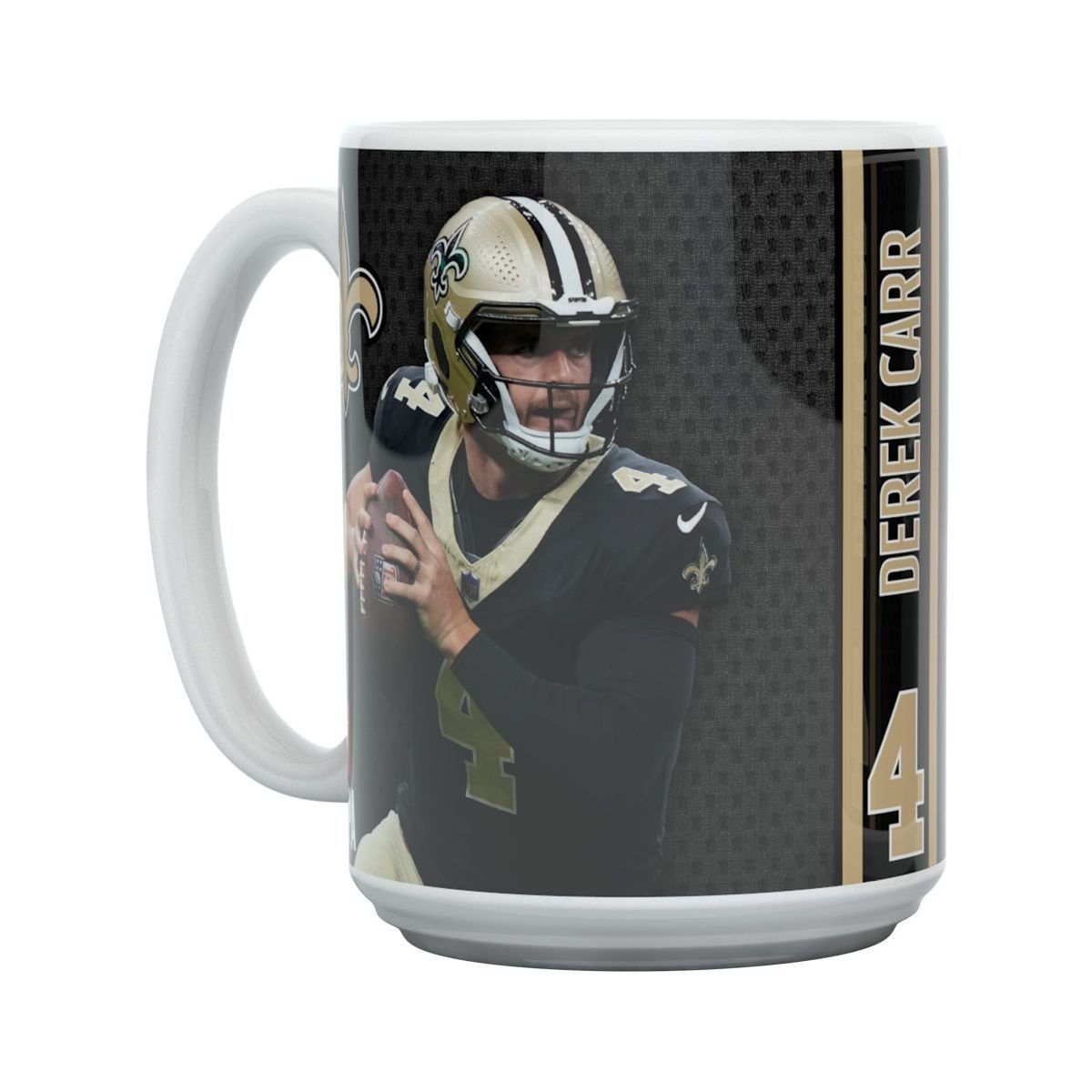 Great Branding Tasse Derek Carr MOTION New Orleans Saints NFL Tasse 450