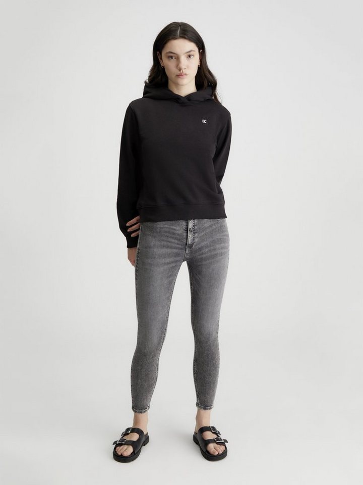 Calvin Klein Jeans Kapuzensweatshirt CK EMBRO BADGE REGULAR HOODIE
