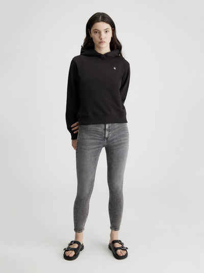 Calvin Klein Jeans Kapuzensweatshirt CK EMBRO BADGE REGULAR HOODIE mit Logoprägung