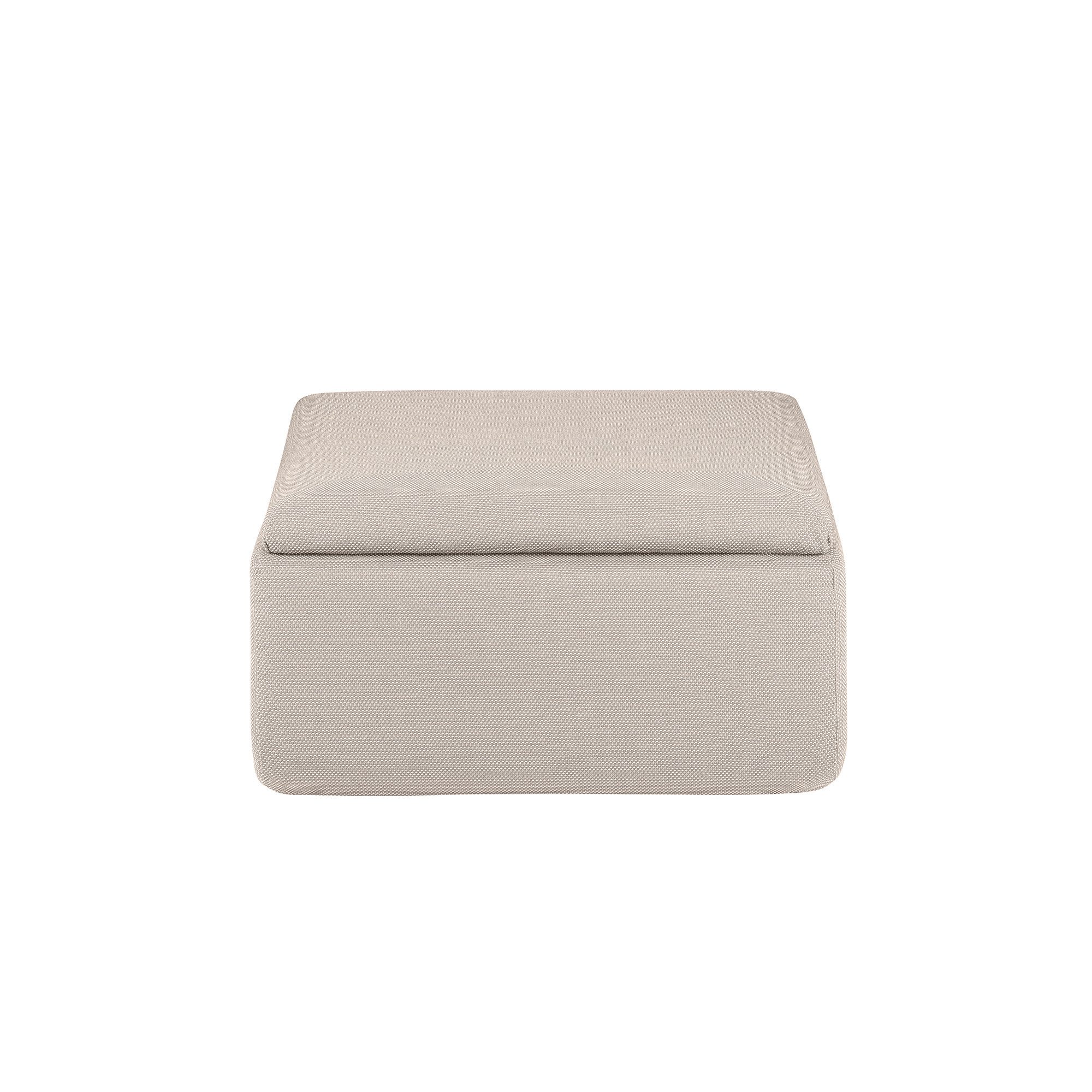 blomus Gartenlounge-Hocker -GROVA- Hocker Modul, Loungehocker, Sitzhocker: Outdoor (1 St., 1x Hocker), flexible Loungefläche, wetterfester Olfein-Stoff, GROVA Serie