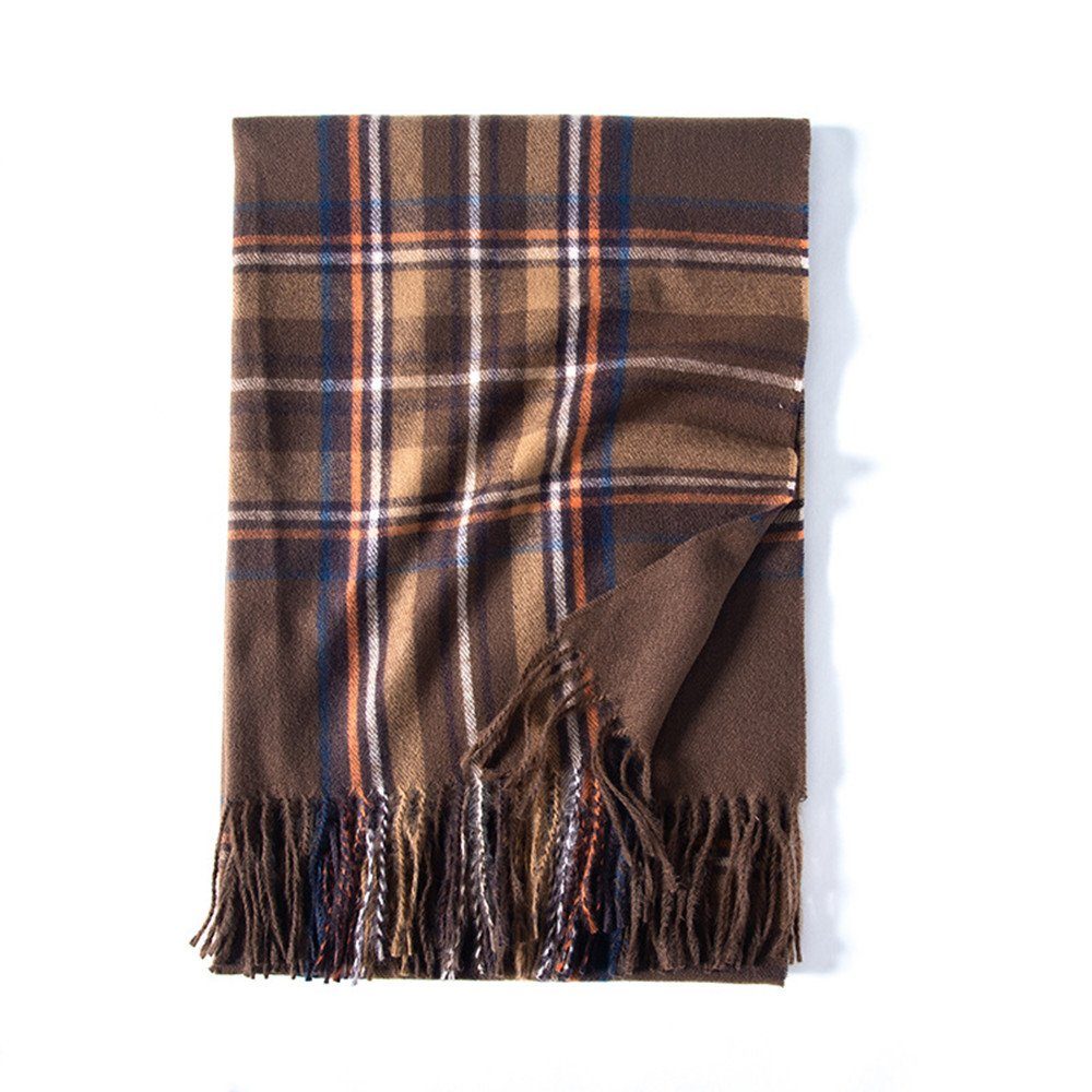 XDeer Wollschal Damen Schal,kuschelweich Karo,Winter Schal günstig online kaufen
