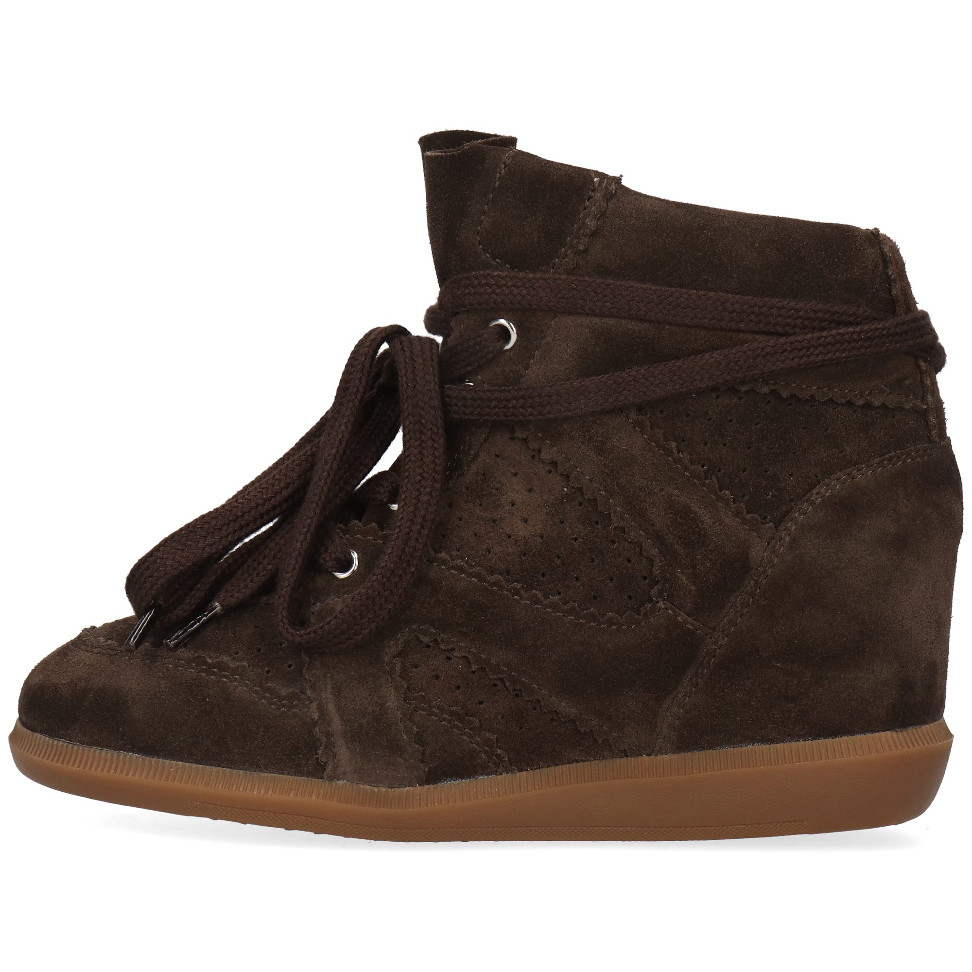 Melvin & Hamilton Lou 1 Leder-Sneakers für Damen Sneaker Keilabsatz, Echtes Leder, Herausnehmbare Innensohle