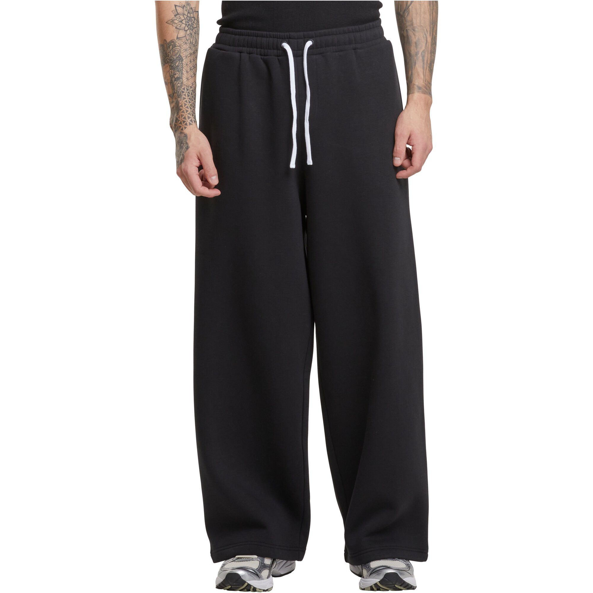 URBAN CLASSICS Jogginghose Urban Classics Fluffy Wide Leg Trackpants (Jogginghose, Jogginghose, Sweatpants)