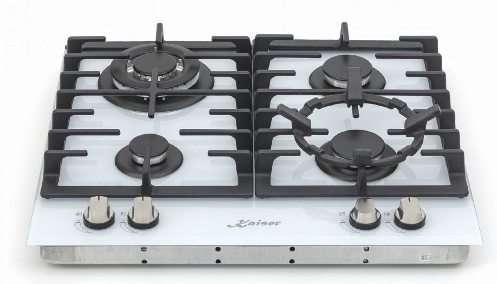 Kaiser Küchengeräte Gas-Kochfeld 60 cm 4 Brenner 3,8 KW WOK KCG 6380 W