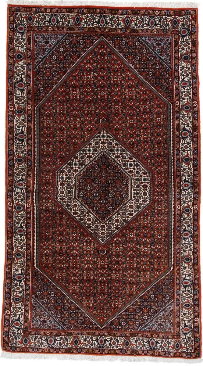 Orientteppich Trading, Orientteppich 15 Handgeknüpfter Bidjar rechteckig, Höhe: Perserteppich, / 141x251 Nain mm