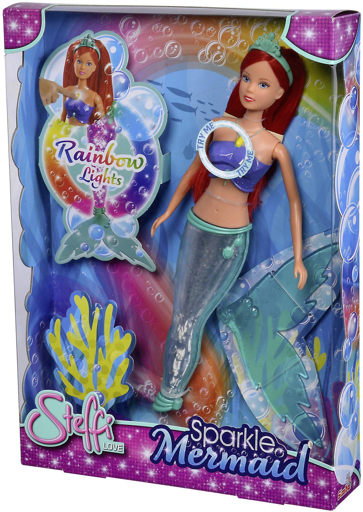 Anziehpuppe Puppe Steffi Love Sparkle Mermaid Meerjungfrau 105733656