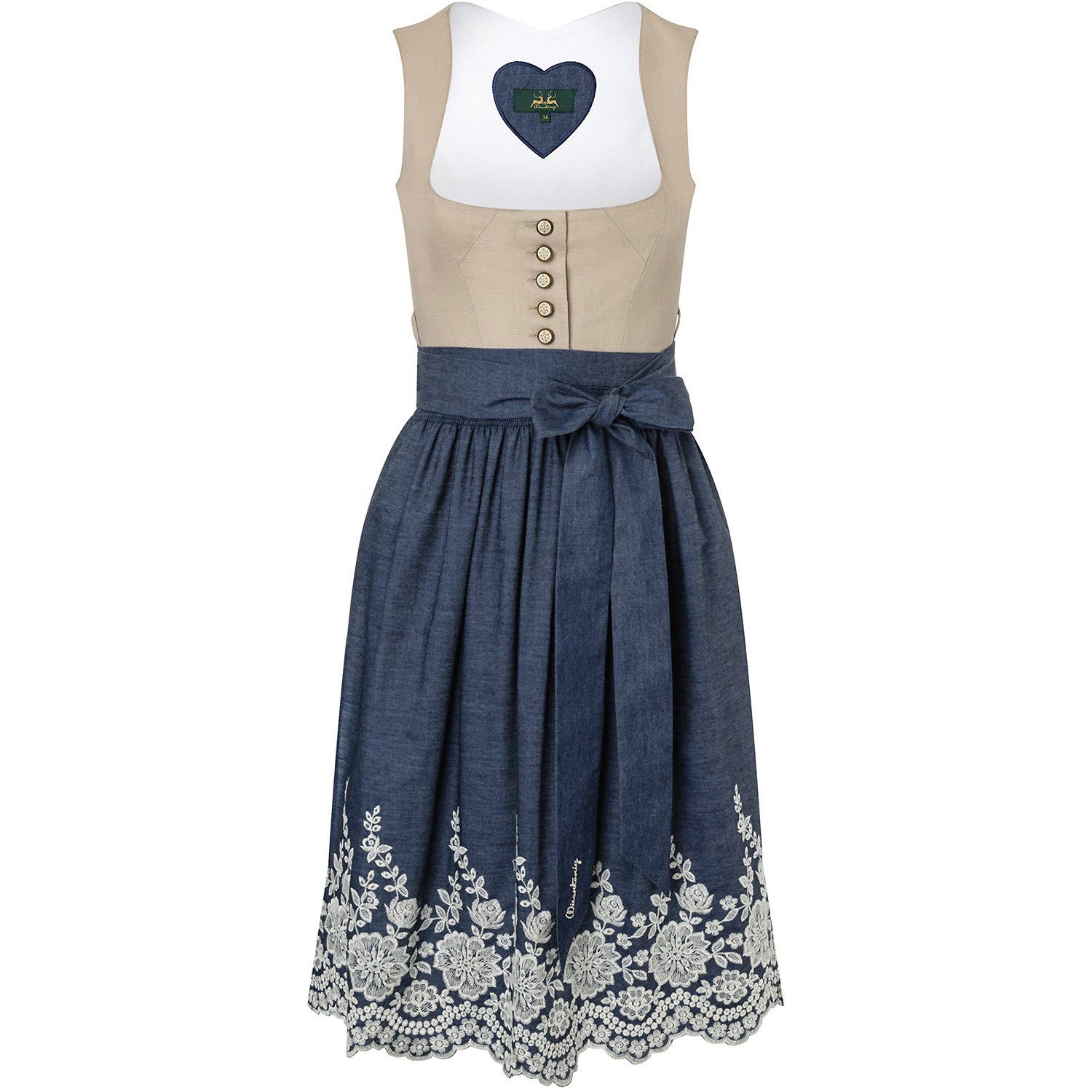 Wiesnkönig 2-in-1-Kleid Dirndl Aimee K20