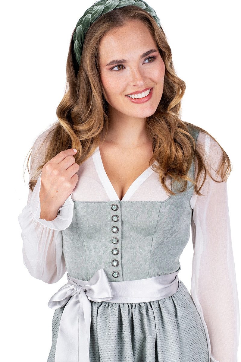 MarJo Dirndl Midi Dirndl 2tlg. - REISBACH - gletscher günstig online kaufen
