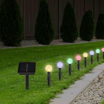 bmf-versand Lichterkette Lichterkette Outdoor Solar Solarleuchte Außen Gartenleuchte