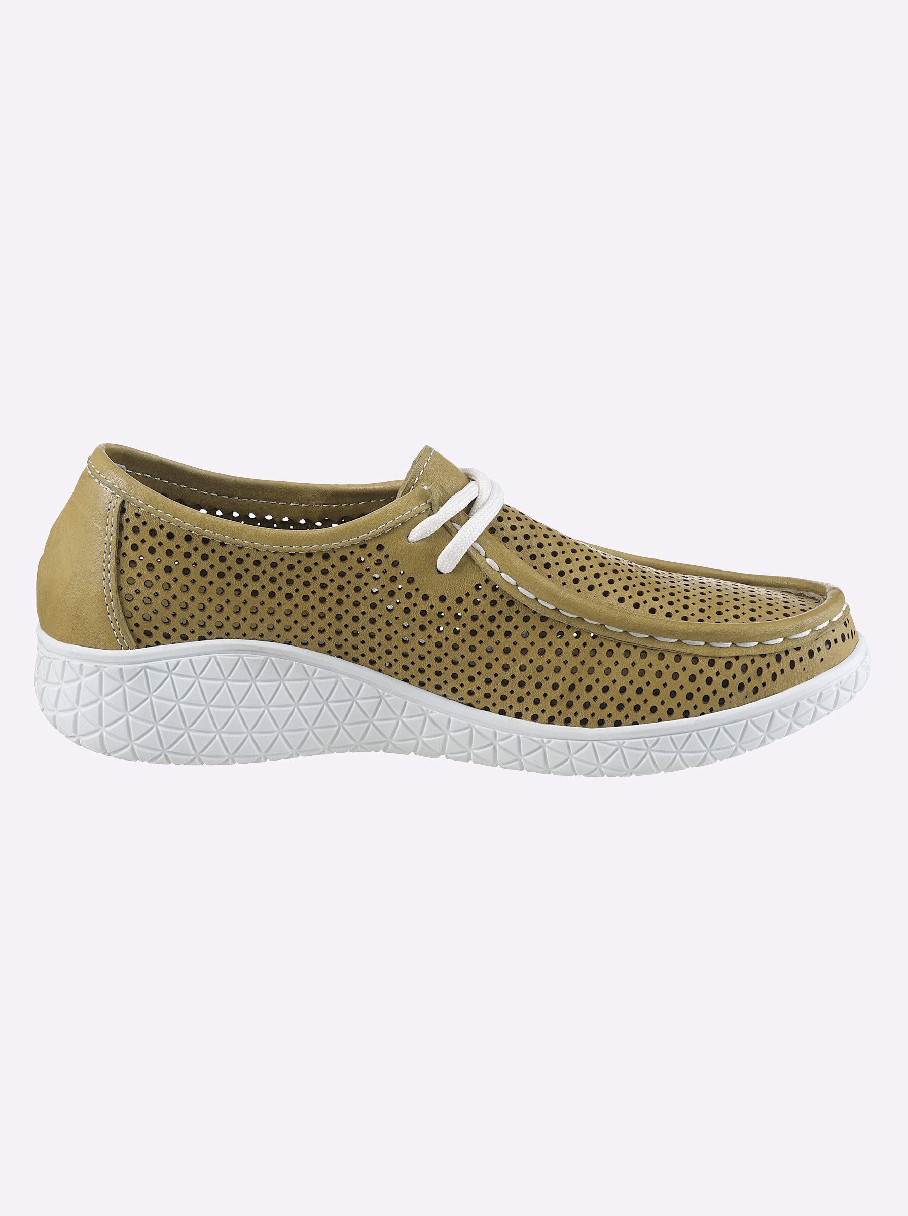 Gemini Schnürschuh Sneaker weiche Polsterung, Wechselfußbett