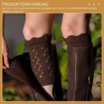 Daisred Beinstulpen Stulpensocken Beinwärmer Beinlinge