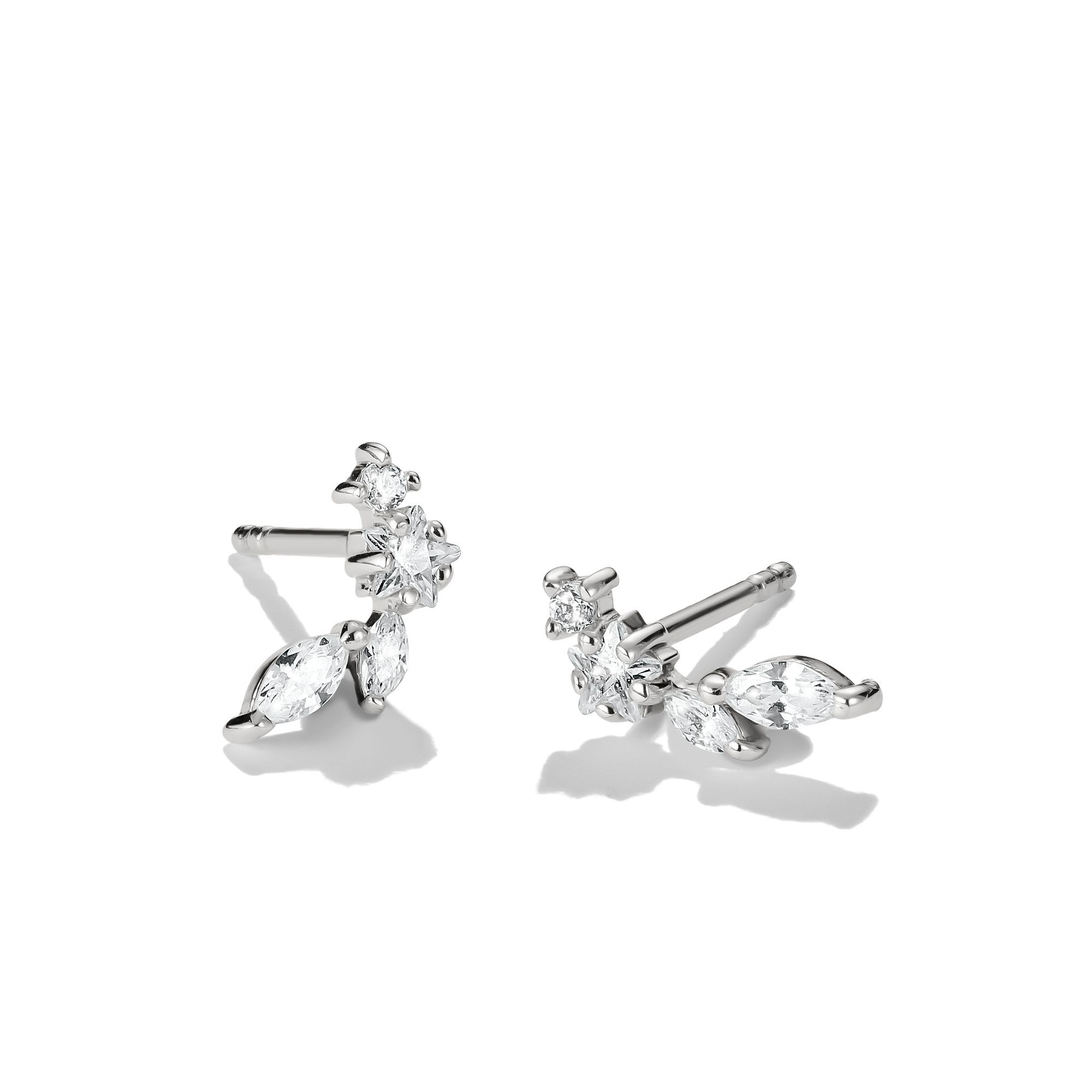 THOMAS SABO Paar Ohrstecker Silber, mit Zirkonia (synth)