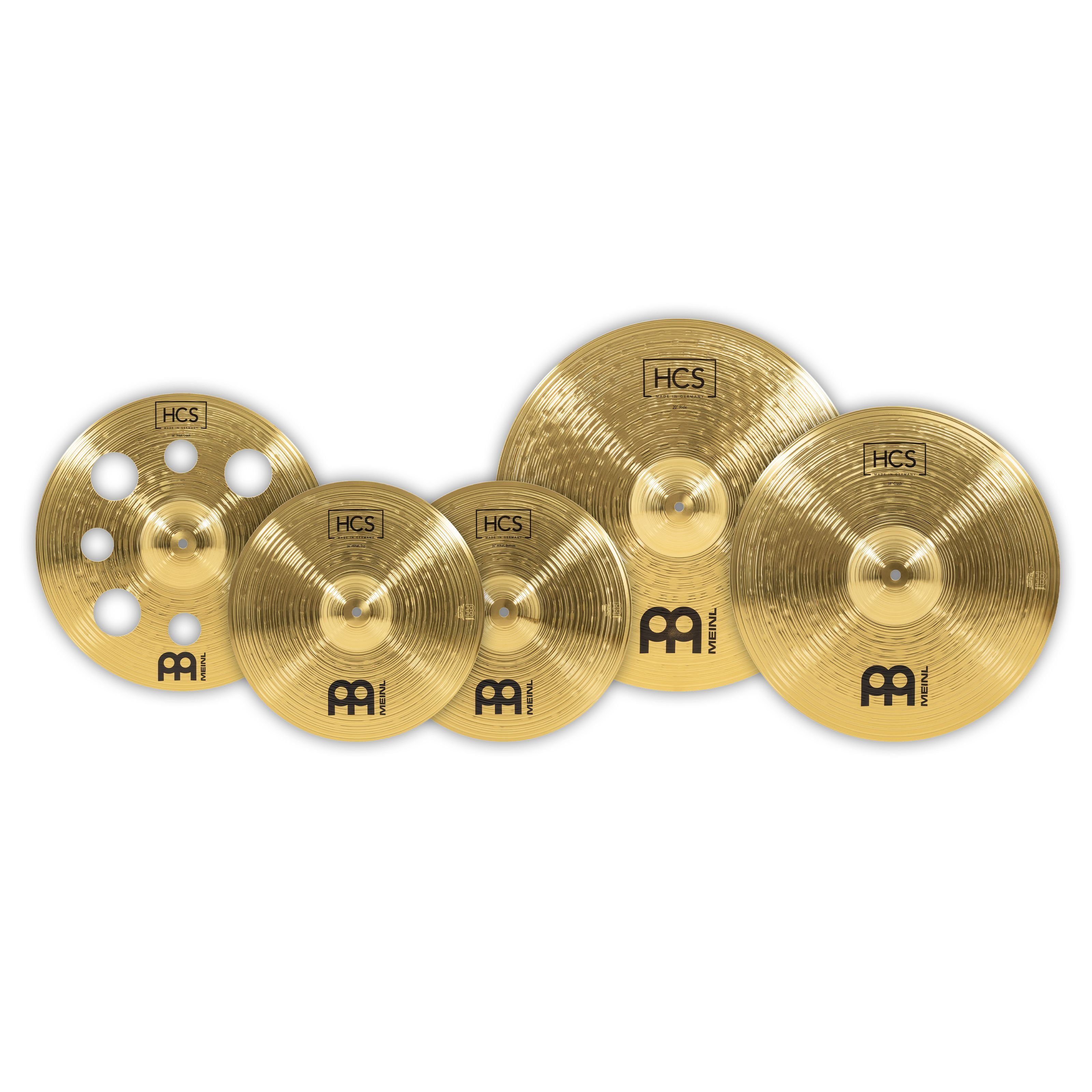 Meinl Percussion Becken, Cymbals, Cymbal Sets, HCS14161820 HCS Expanded Cymbal Set - Becken Set