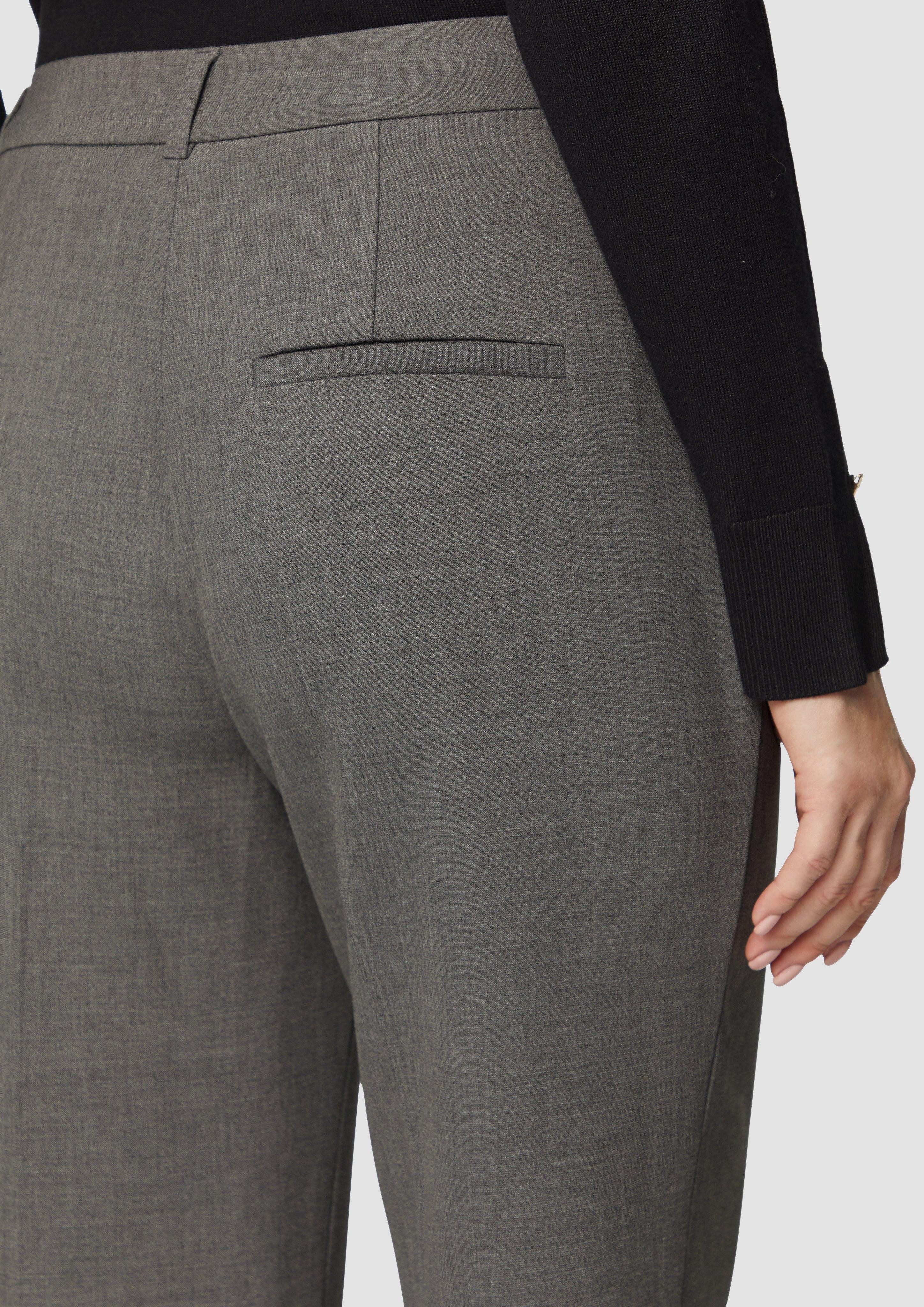 s.Oliver BLACK LABEL Stoffhose Wide-Leg-Hose aus günstig online kaufen