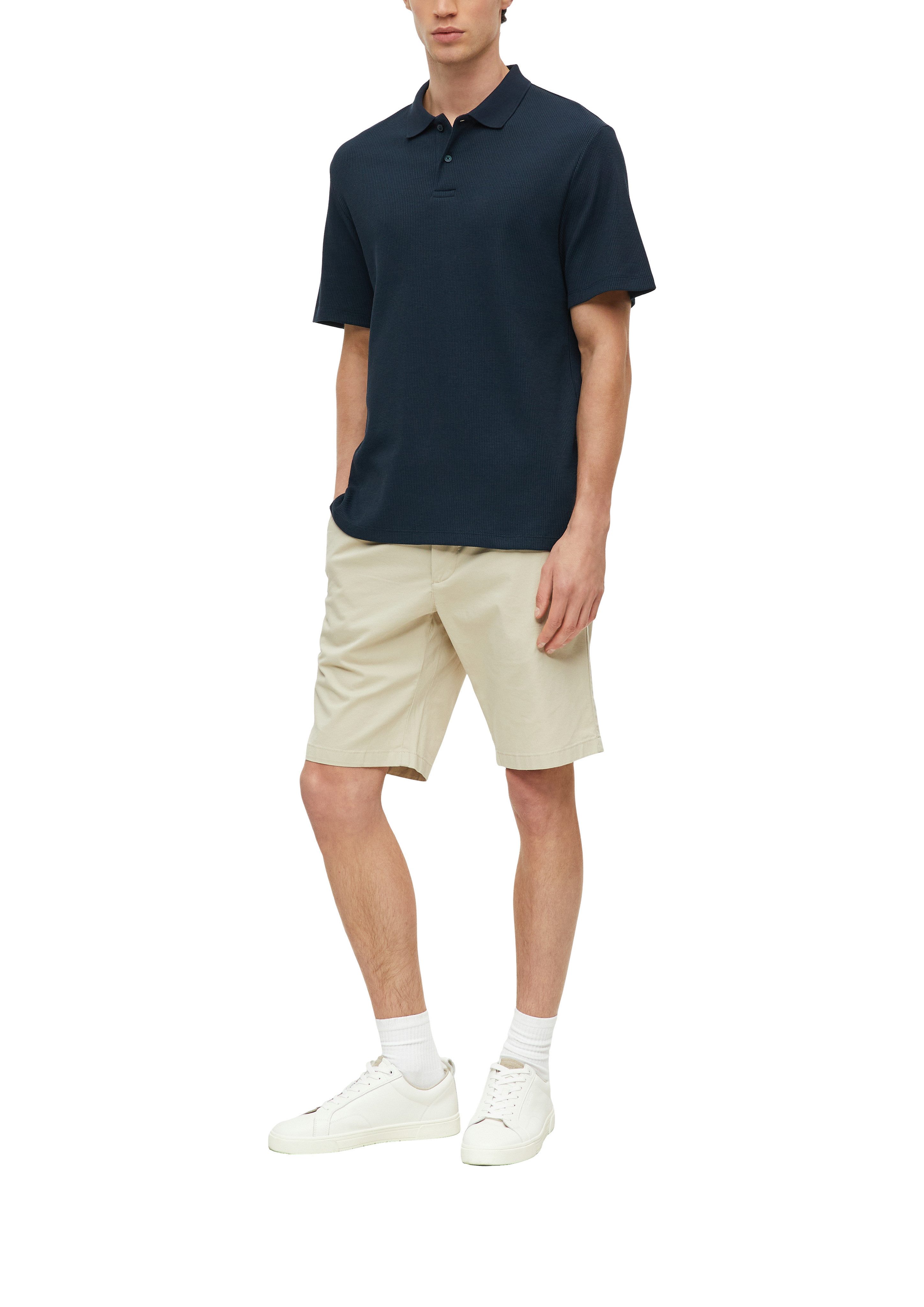 s.Oliver Poloshirt Sommer-Poloshirt in Struktur-Optik – Bild 3 von 4