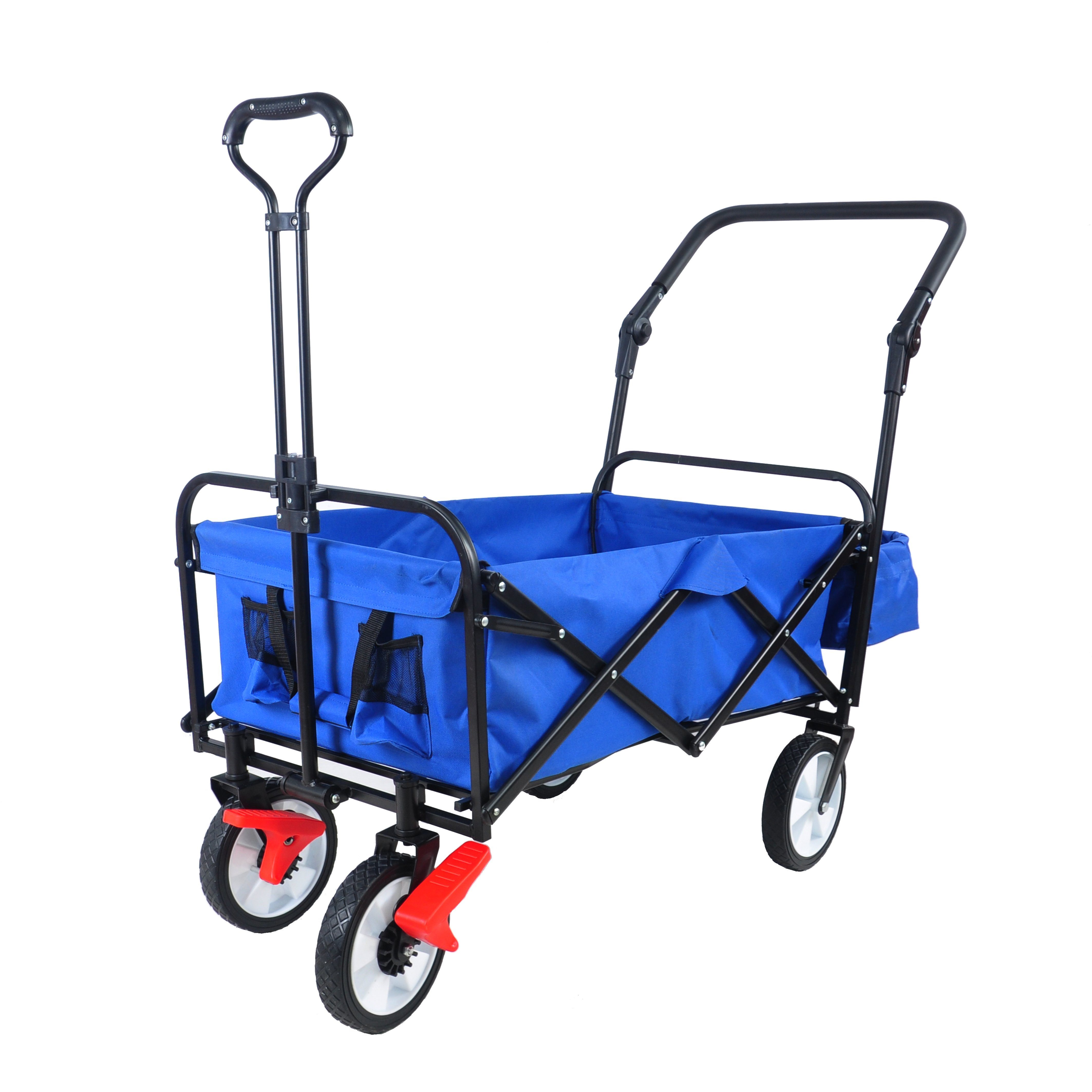 HAUSS SPLOE Handwagen Faltbarer Wagen, robuste faltbare Garten