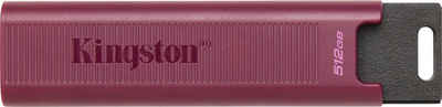Kingston DATATRAVELER MAX SERIE 512GB USB-Stick (USB 3.2, Lesegeschwindigkeit 1000 MB/s)