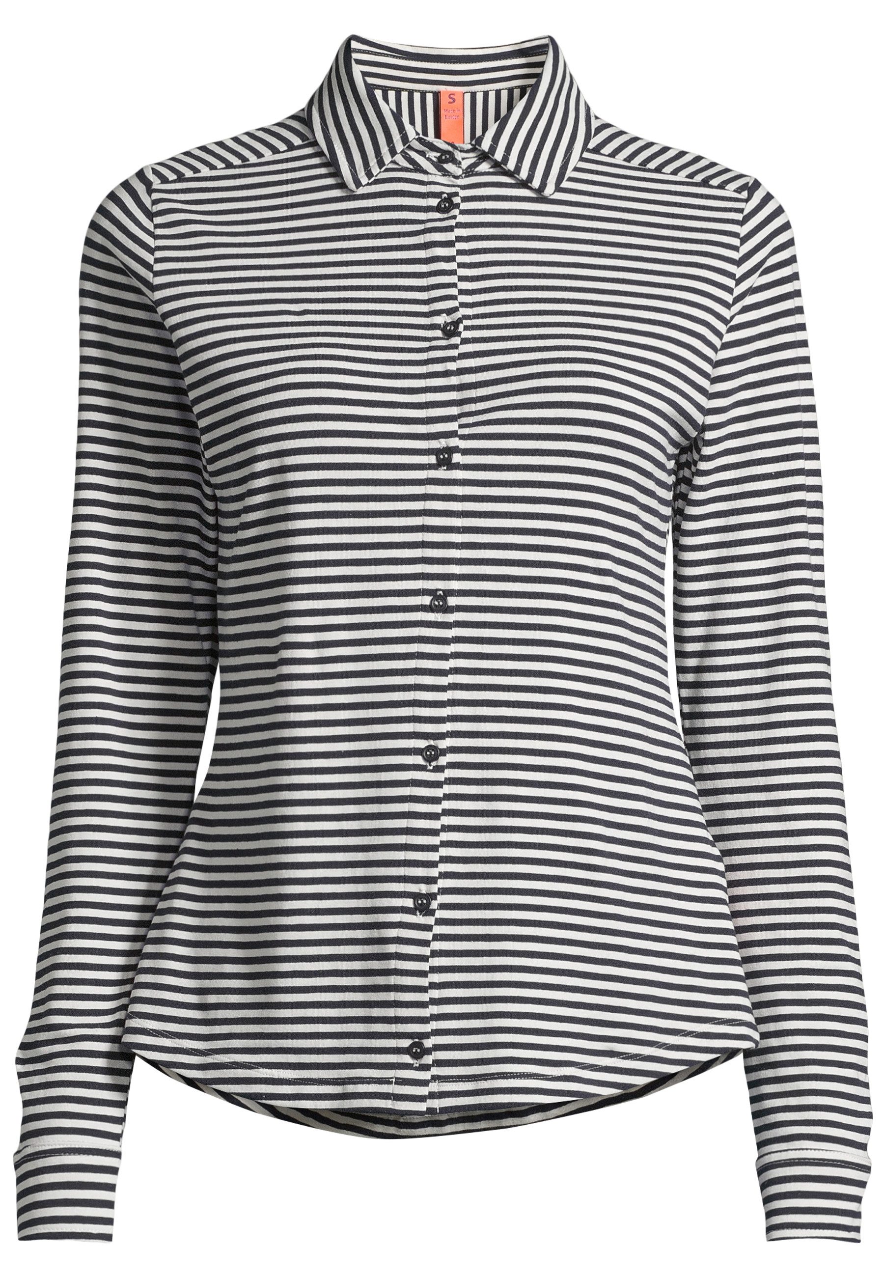 salzhaut Langarmbluse OLMÖK Damen Tailliert günstig online kaufen