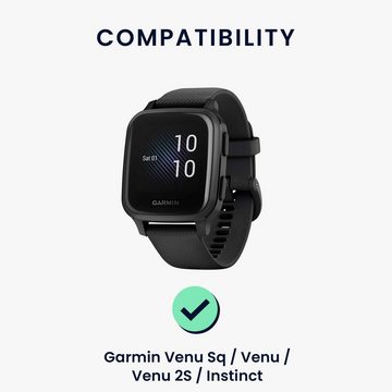 kwmobile USB Ladegerät für Garmin Venu Sq/2S/Fenix 6/5/vivoactive 3 USB-Ladegerät (1-tlg., USB Kabel Charger Stand - Smart Watch Ladestation - mit Standfunktion)