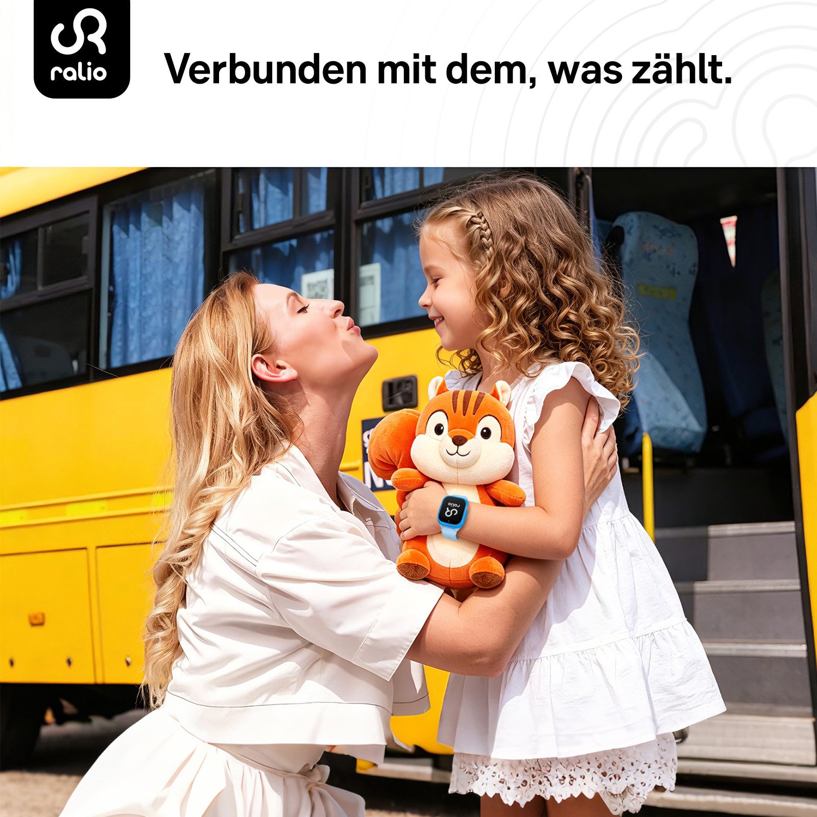 Ralio R5 Neo 4G Kinder-Smartwatch mit Videoanruf, GPS-Ortung & Schulmodus Smartwatch (Kinderuhr mit Nano-SIM-Kartensteckplatz, ohne integrierten App-Store cm/1, – Bild 2 von 5