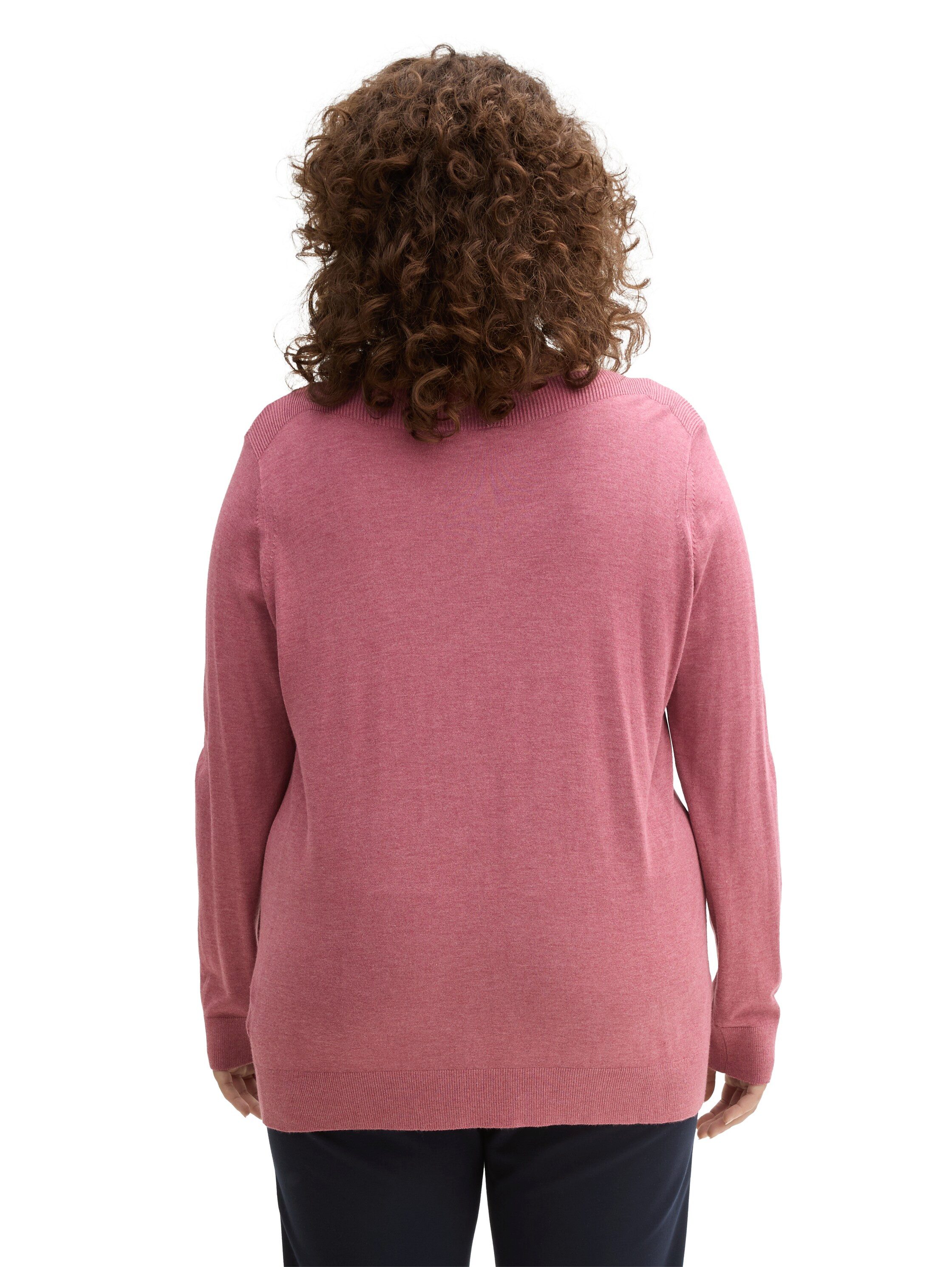 TOM TAILOR PLUS Strickpullover mit U-Boot günstig online kaufen