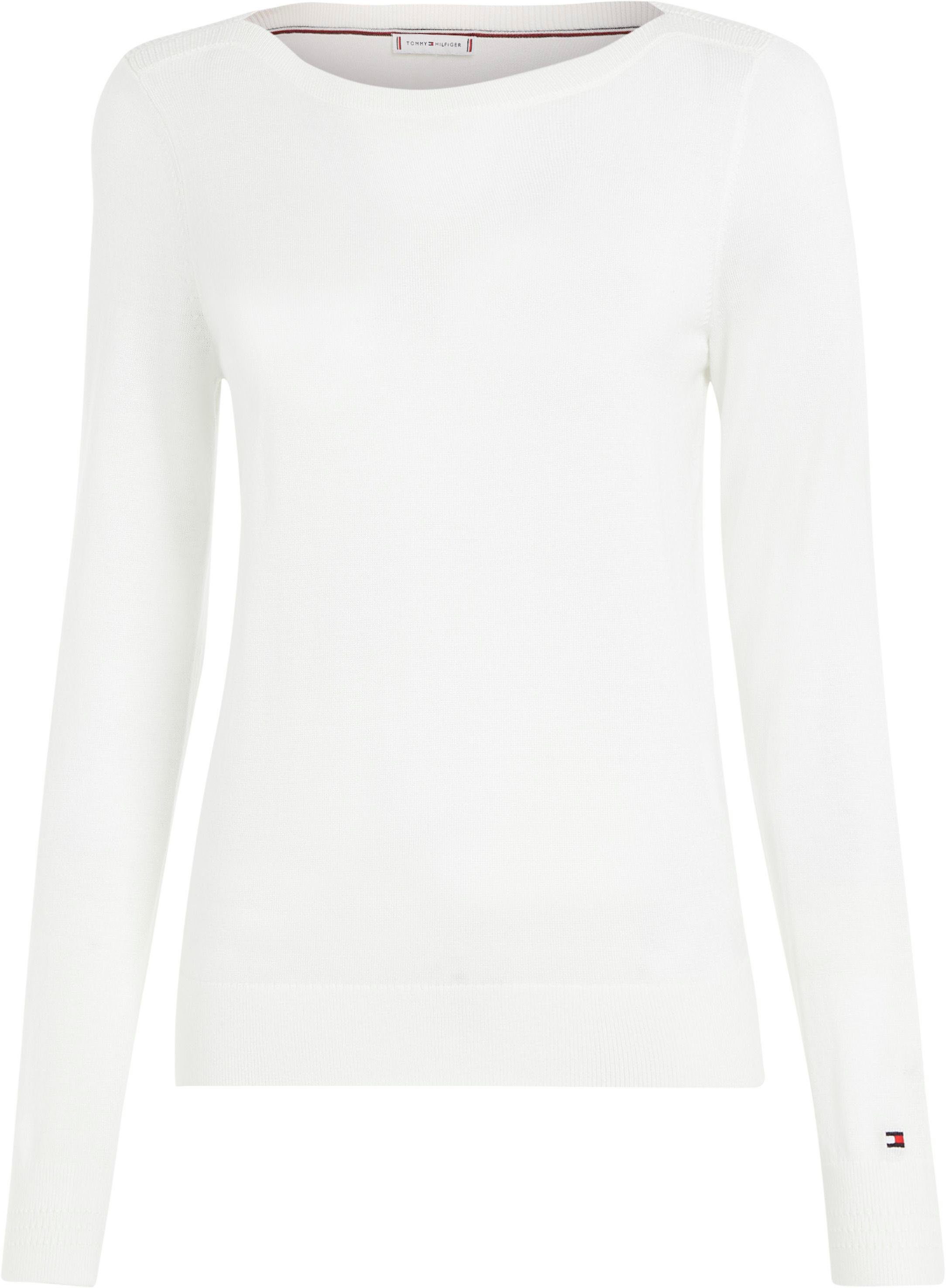 Strickpullover CO JERSEY STITCH V-NECK SWEATER
