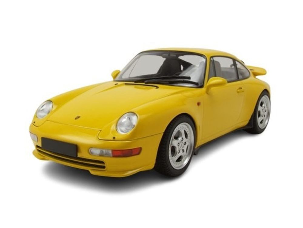 Minichamps Modellauto Porsche 911 (993) RS 1994 gelb, Maßstab 1:18