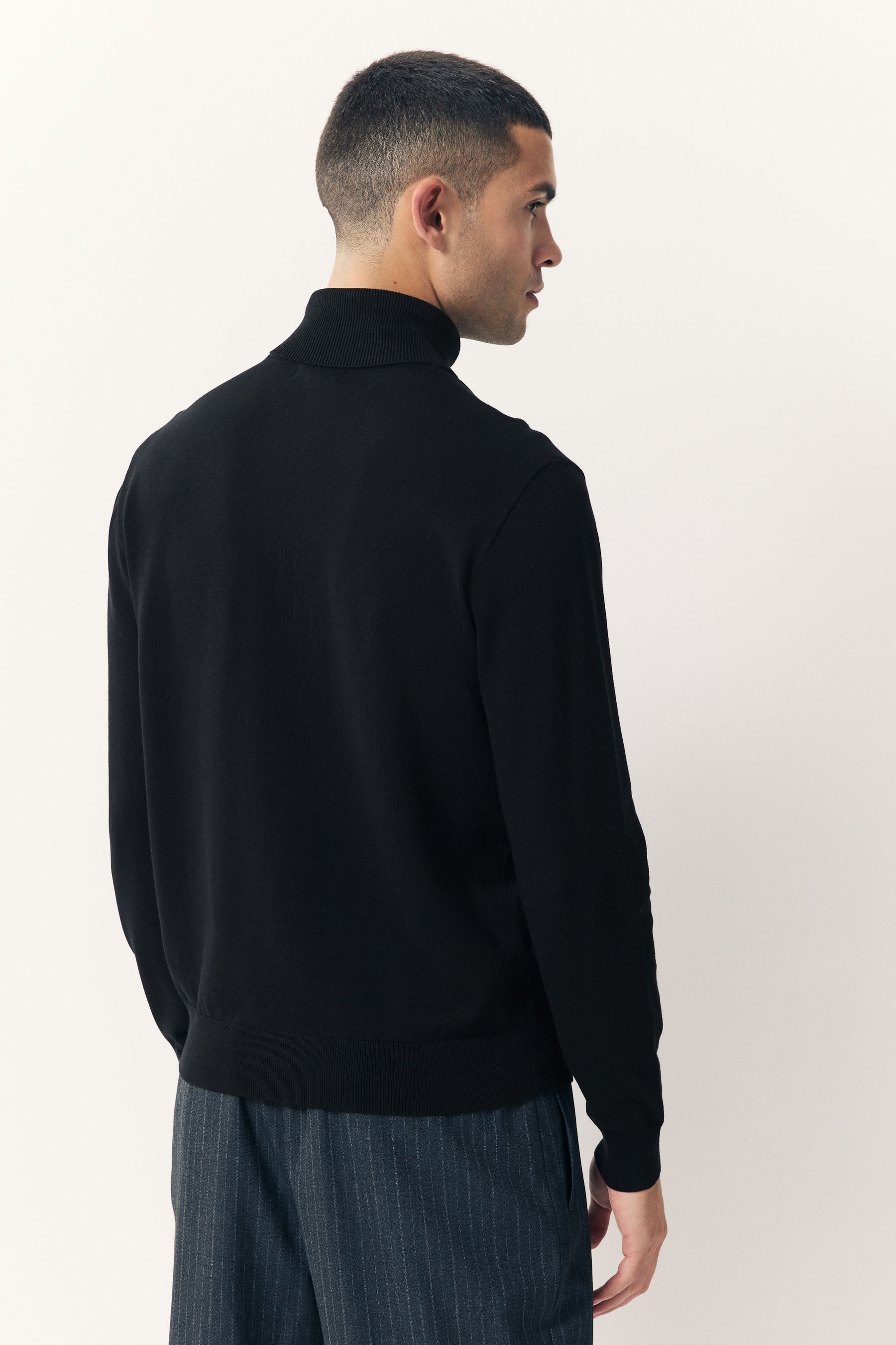 Next Strickpullover Regular Fit Rollkragenpullover mit Baumwollanteil (1-tl günstig online kaufen