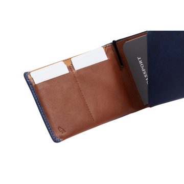 Bellroy Brieftasche Travel Wallet, Fächer für Pass, Tickets, Bargeld und bis zu 10 Karten, RFID-Schutz