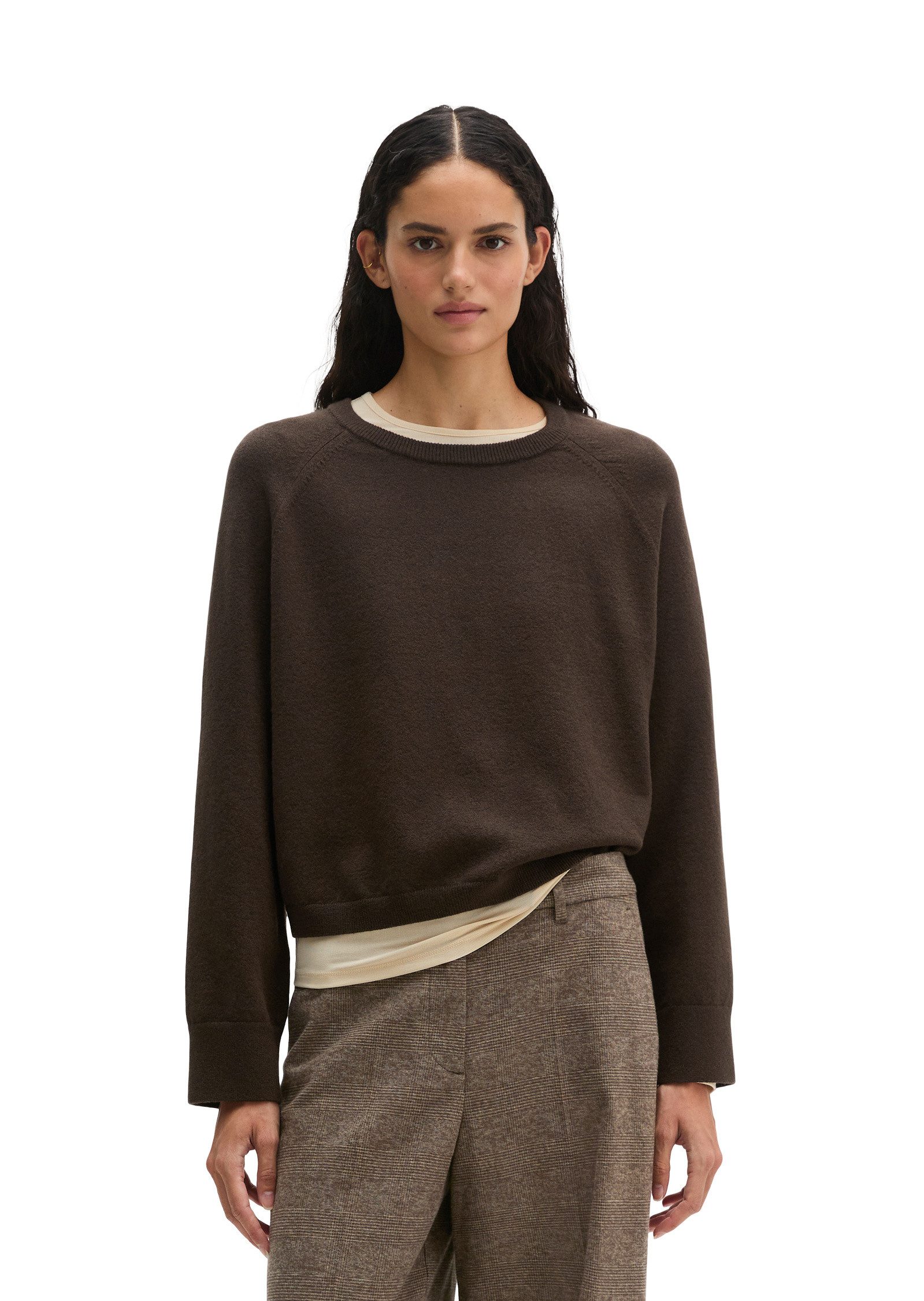 Marc O'Polo Strickpullover aus Cotton Wool Stretch