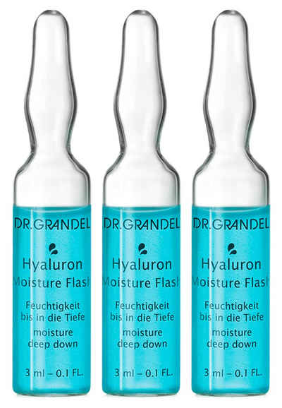 DR. GRANDEL Gesichtsserum Hyaluron Moisture Flash, mit 9 ml Inhalt