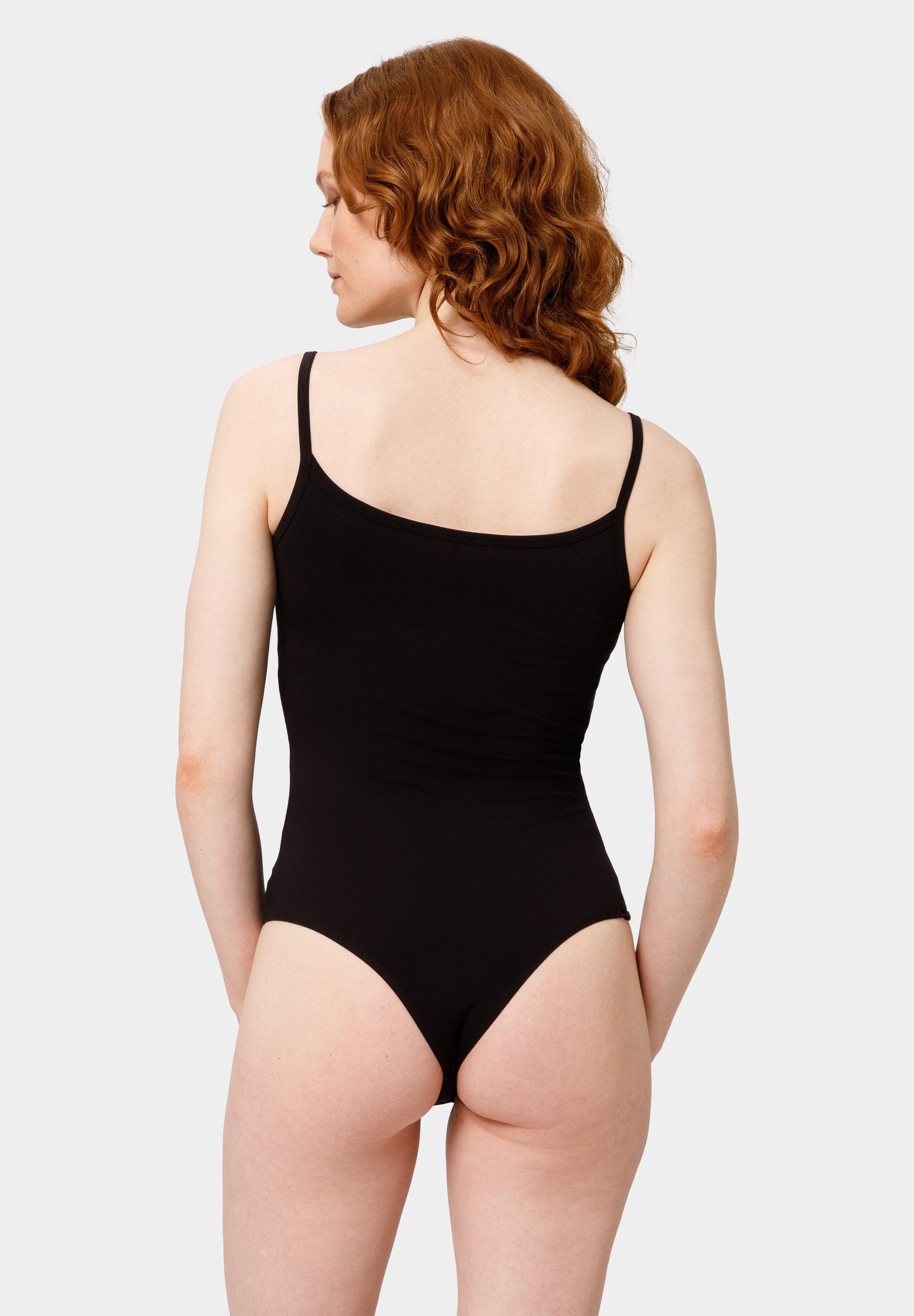 Les Lunes Kurzarmbody ARII Spaghetti Straps Body Jersey, Spaghetti-Träger