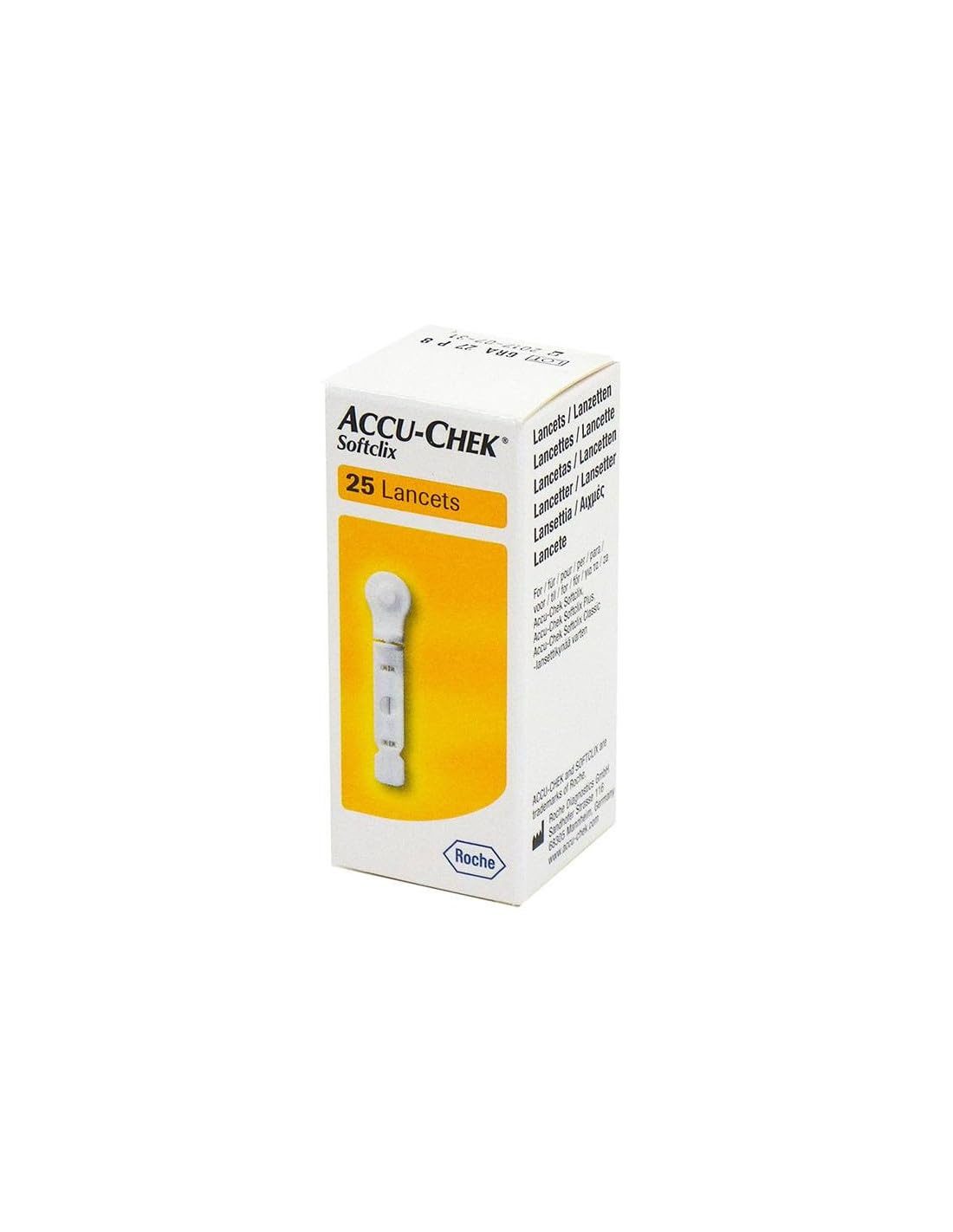Roche Diabetes Care Deutschland GmbH Lanzetten Accu Chek Softclix Lanzetten, 25 Stück, 25 tlg.