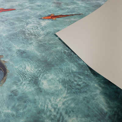 Kubus Vinylboden »CV-Belag Sunset 504, verschiedene Größen, Bodenbelag«, mit 3D Effekt